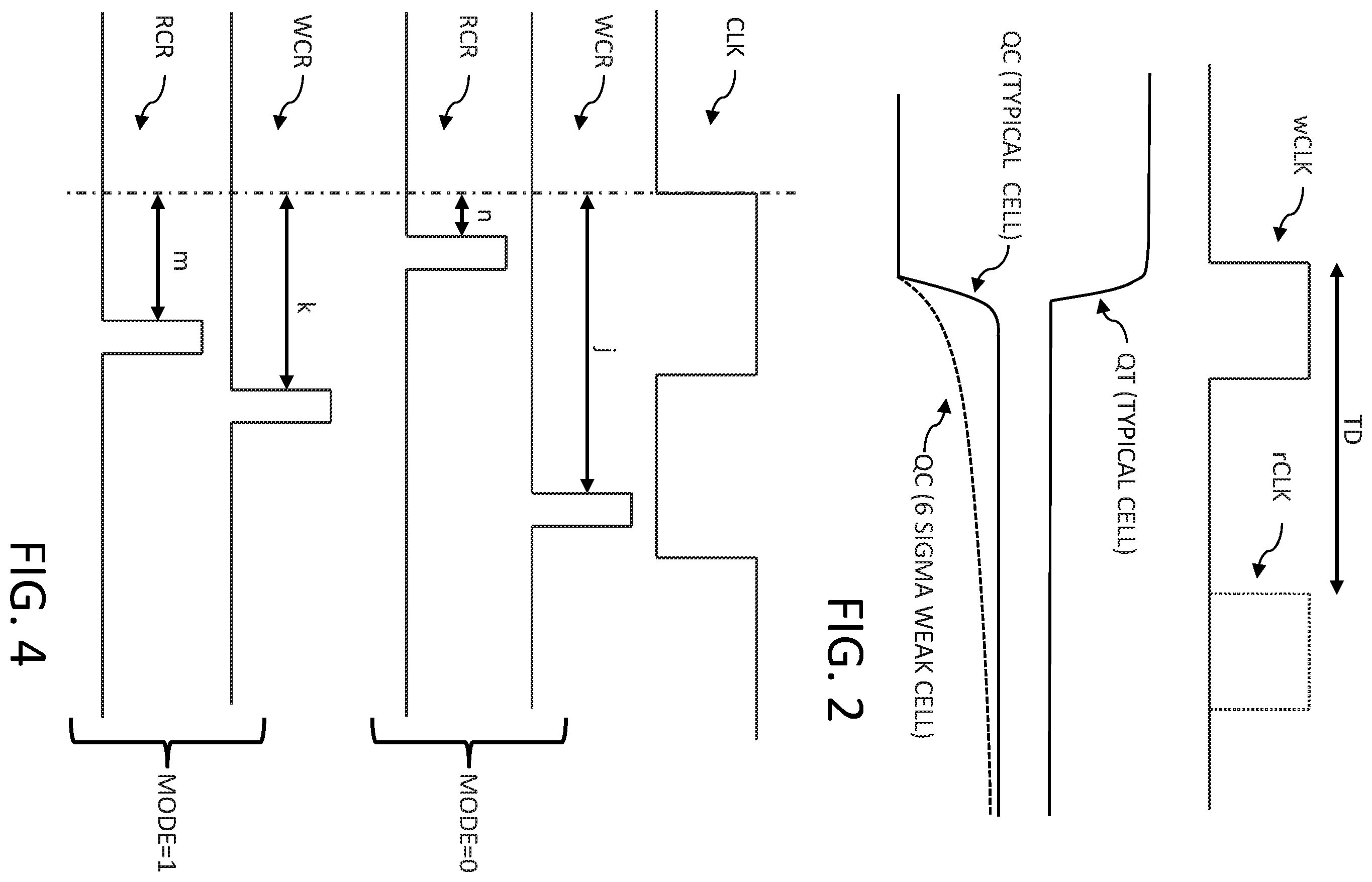 Patent US12353341 Figure 2 – Tuning of read/write cycle time delay for a memory circuit dependent on operational mode selection