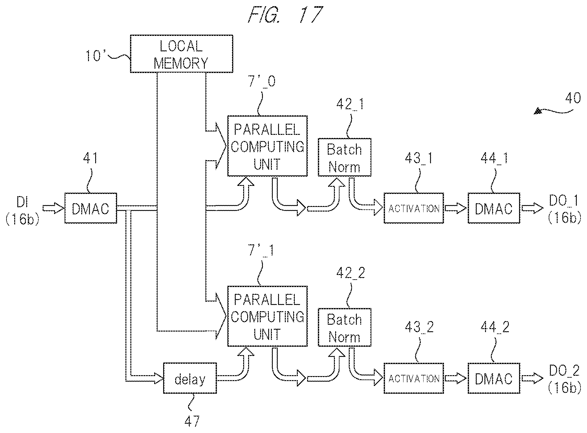 Patent US12353343 Figure 18 – Semiconductor device including array of processor elements and method of controlling the same