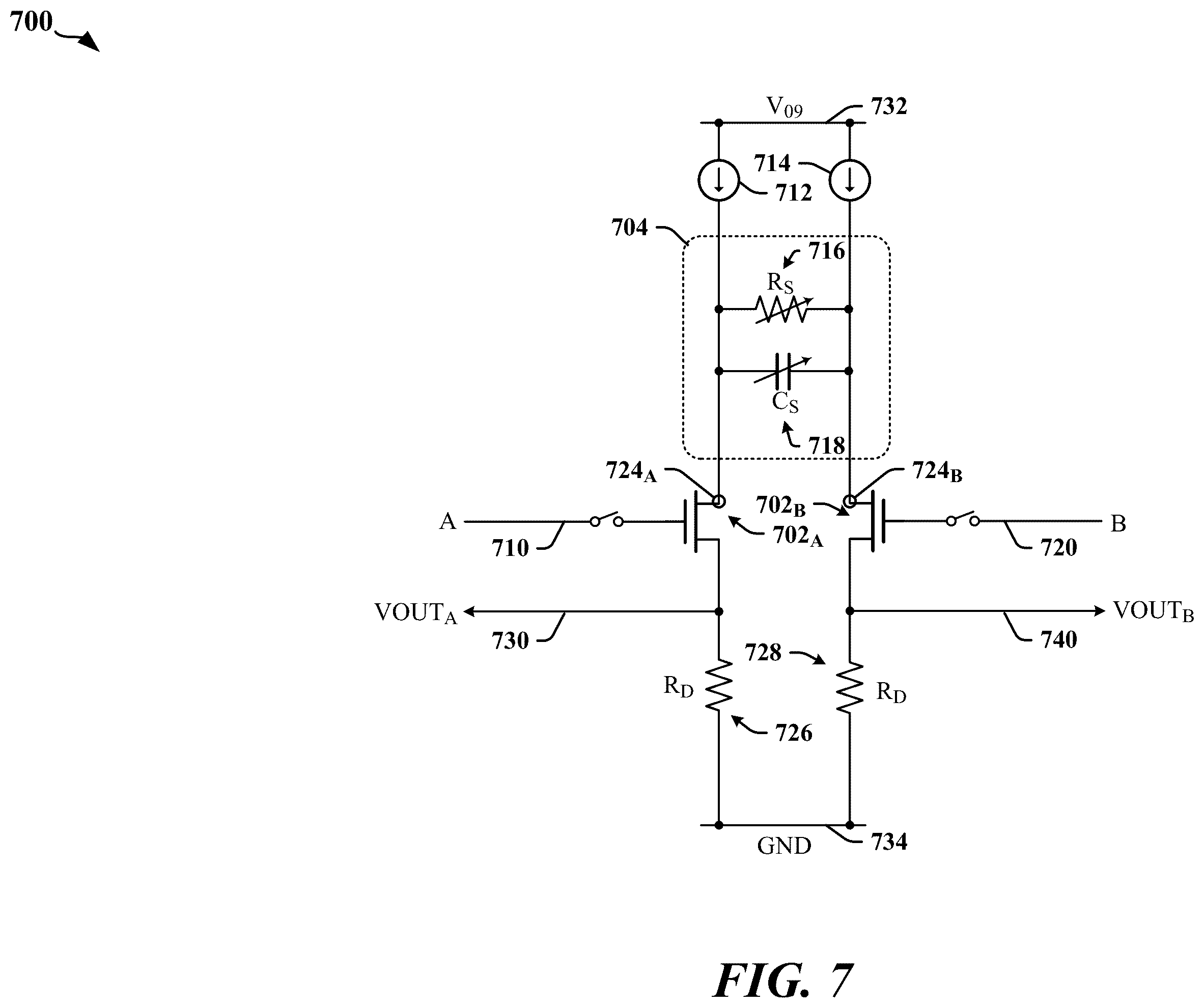 Patent US12353350 Figure 7 – Radio frequency interference common mode injection in a C-PHY receiver