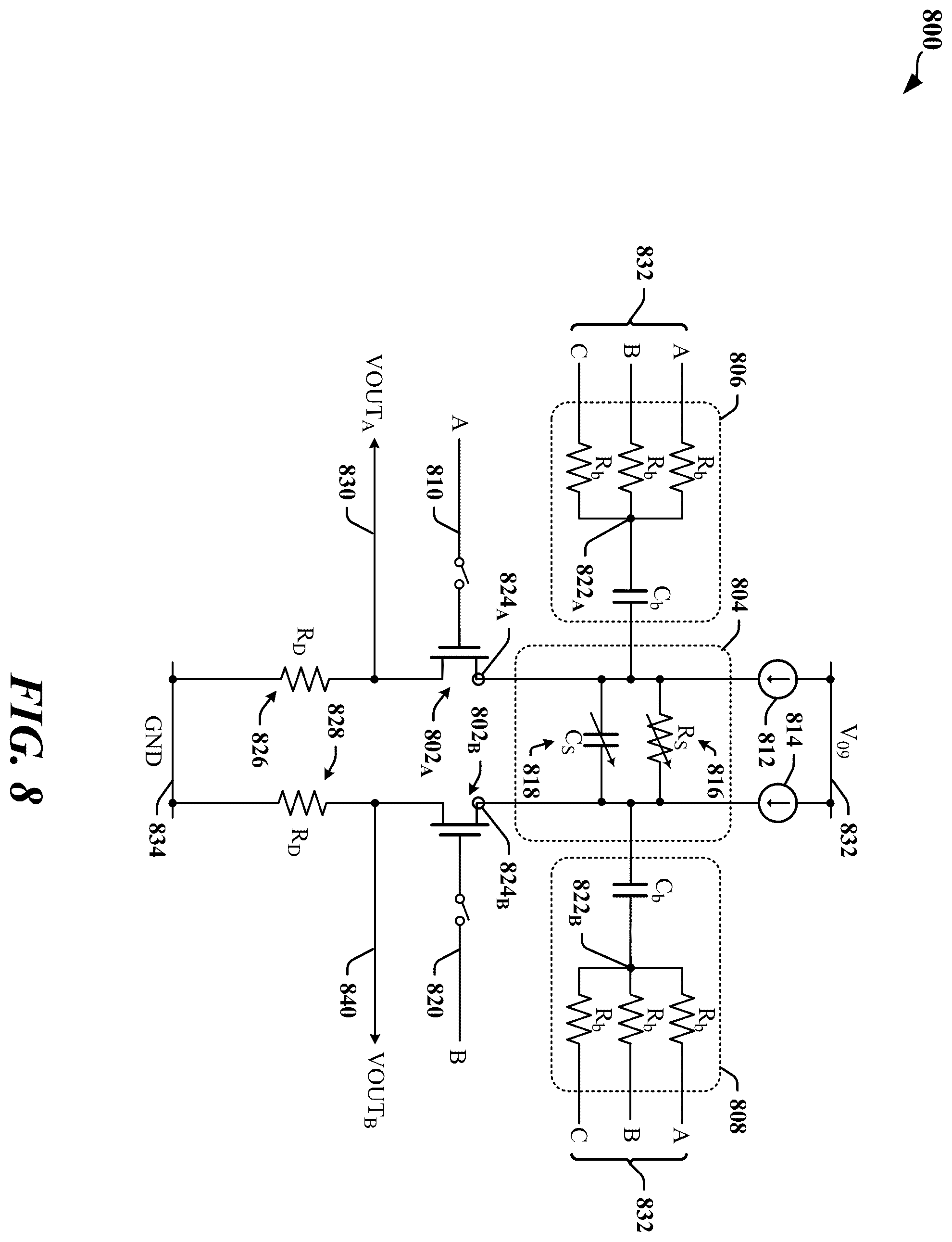 Patent US12353350 Figure 8 – Radio frequency interference common mode injection in a C-PHY receiver