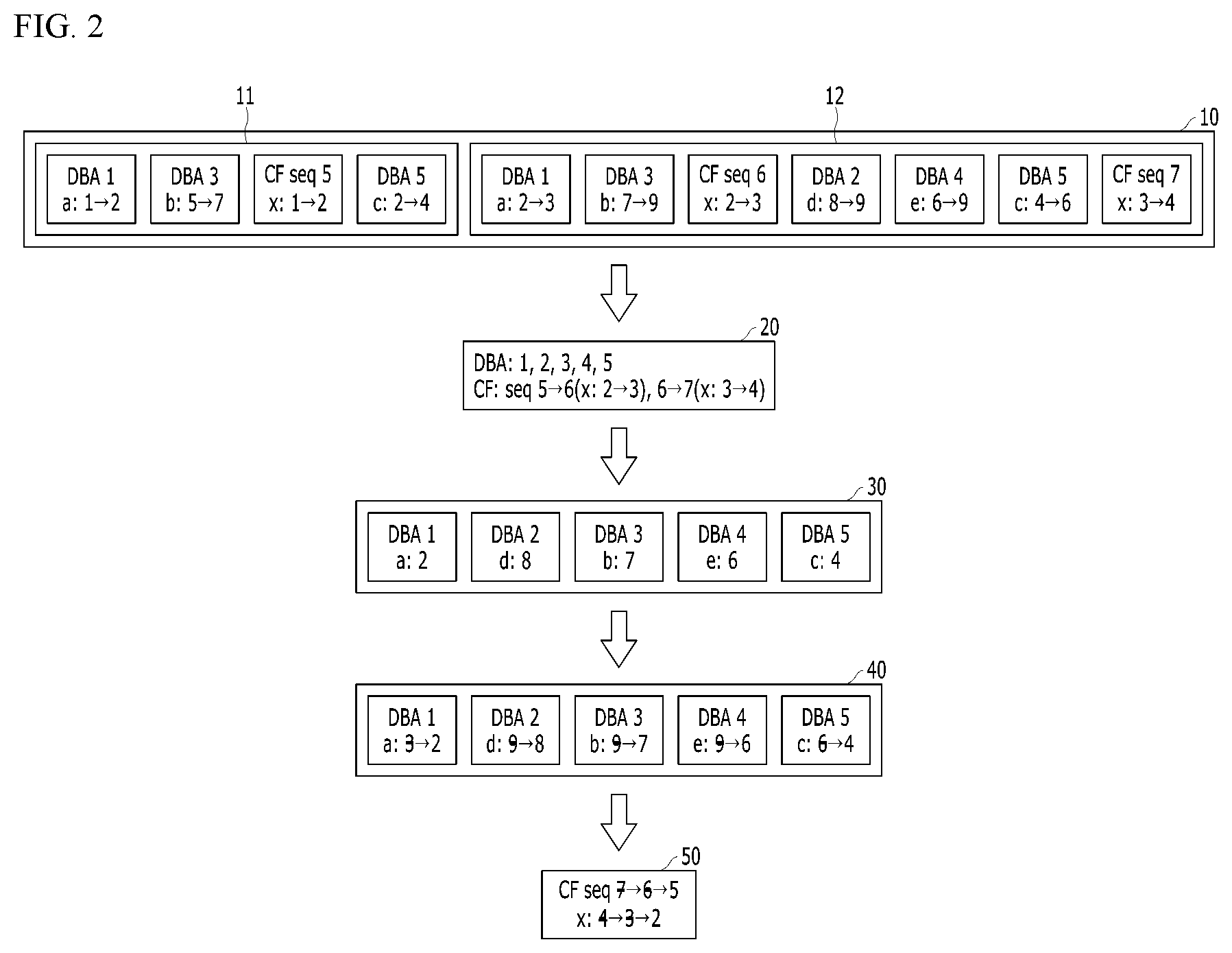 Patent US12353352 Figure 2 – Method for implementing re-instantiation for database