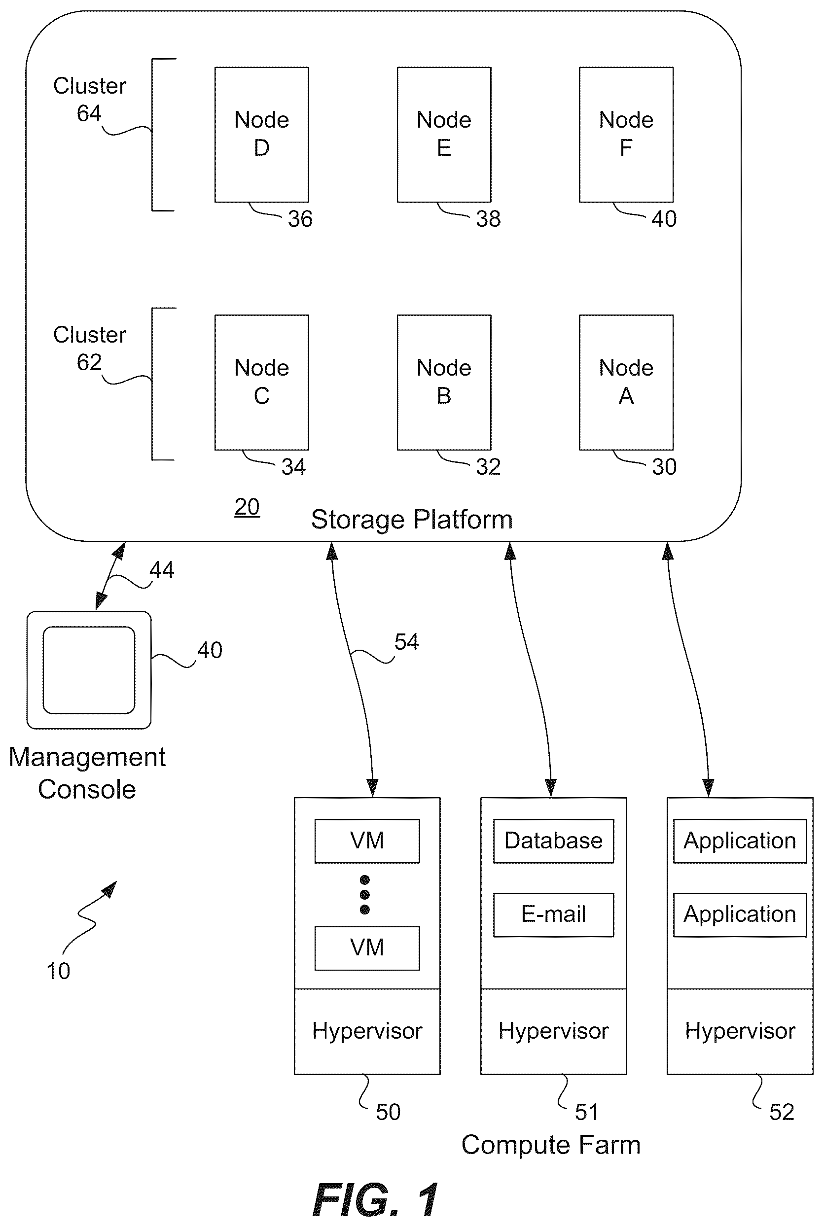 Patent US12353362 Figure 1 – Synchronization of metadata in a distributed storage system