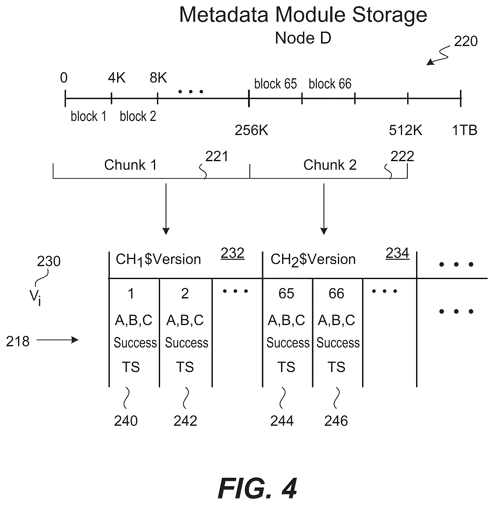 Patent US12353362 Figure 4 – Synchronization of metadata in a distributed storage system