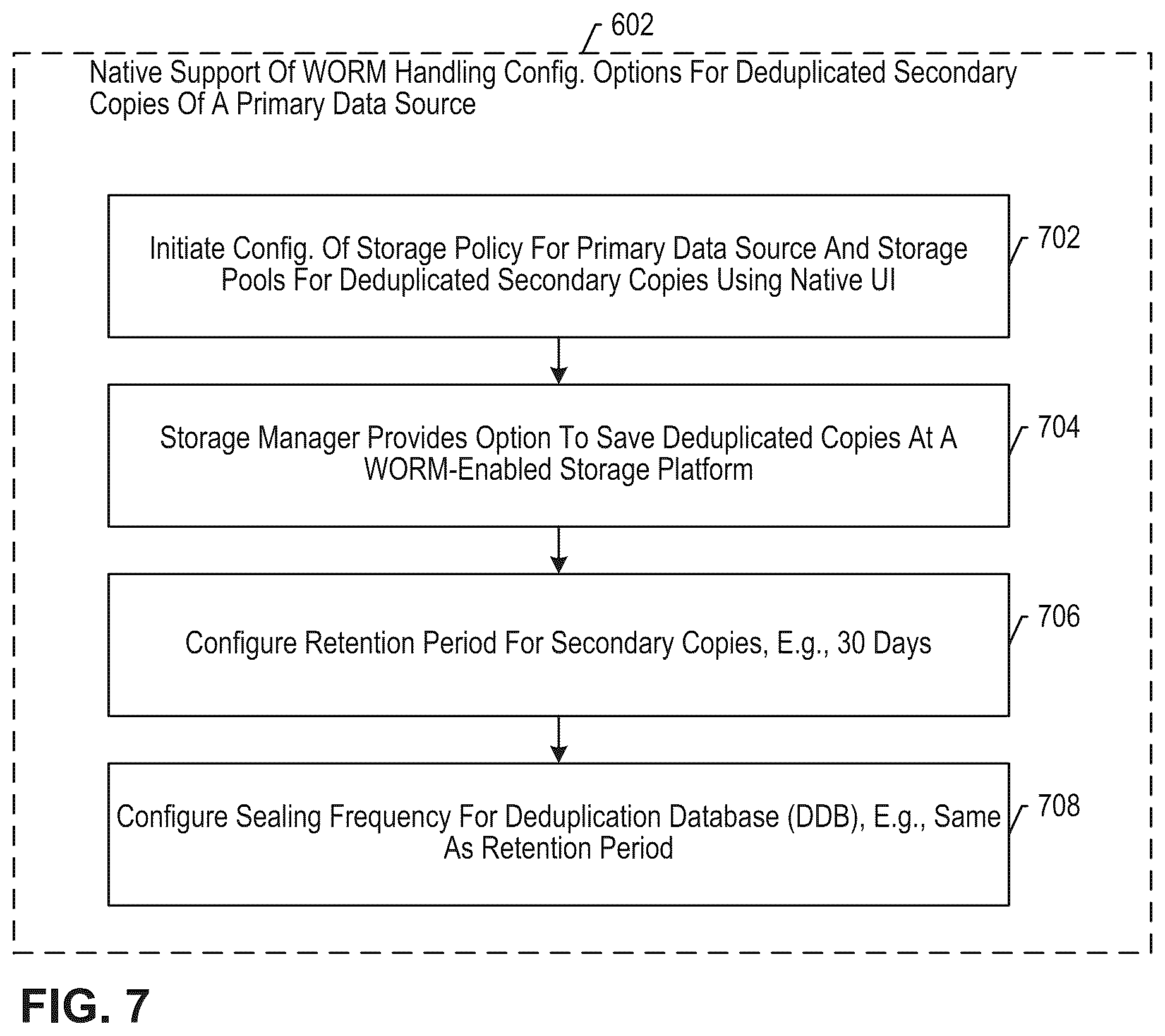 Patent US12353376 Figure 20 – Optimizing retention timeframes of deduplicated copies at storage platforms that are write-once read-many (WORM) enabled