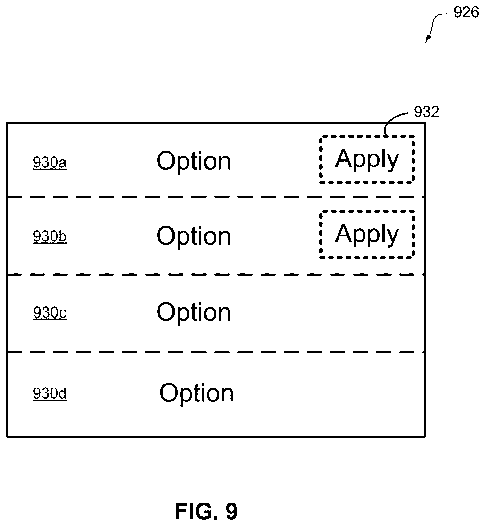 Patent US12353400 Figure 19 – Summarized view of search results with a panel in each column