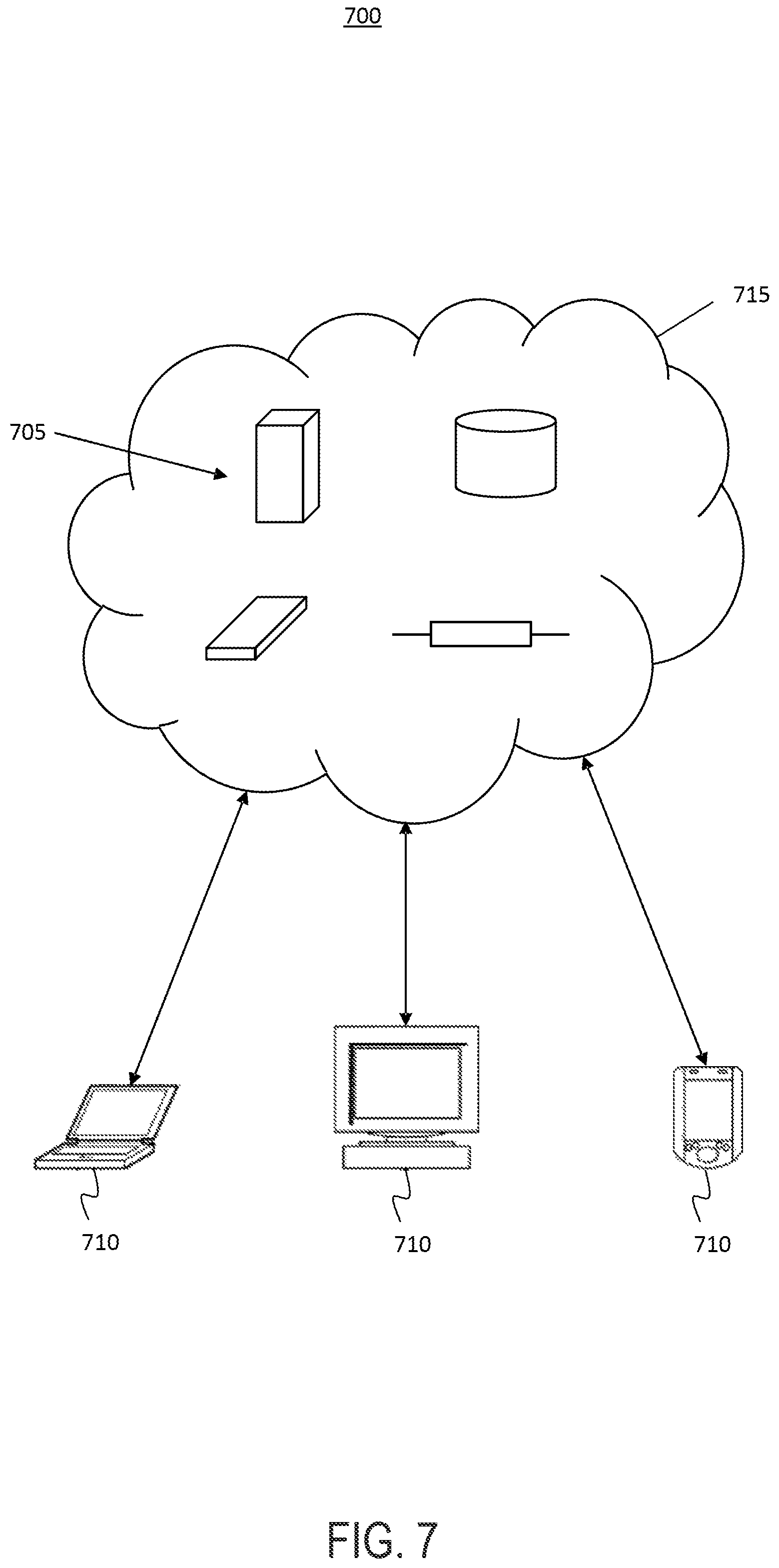 Patent US12353410 Figure 7 – Prediction of cacheable queries