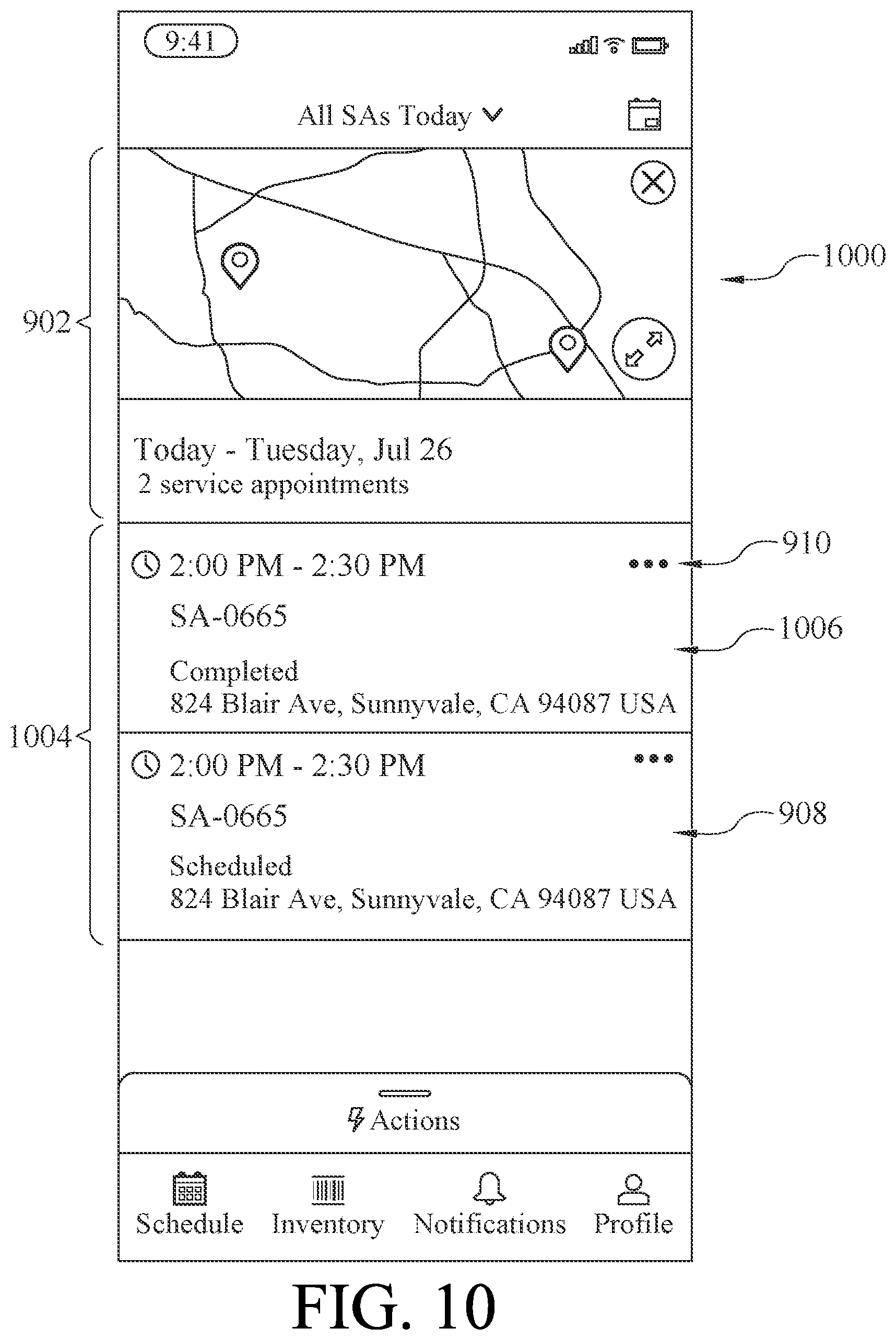 Patent US12353411 Figure 10 – Database systems and client-side query transformation methods
