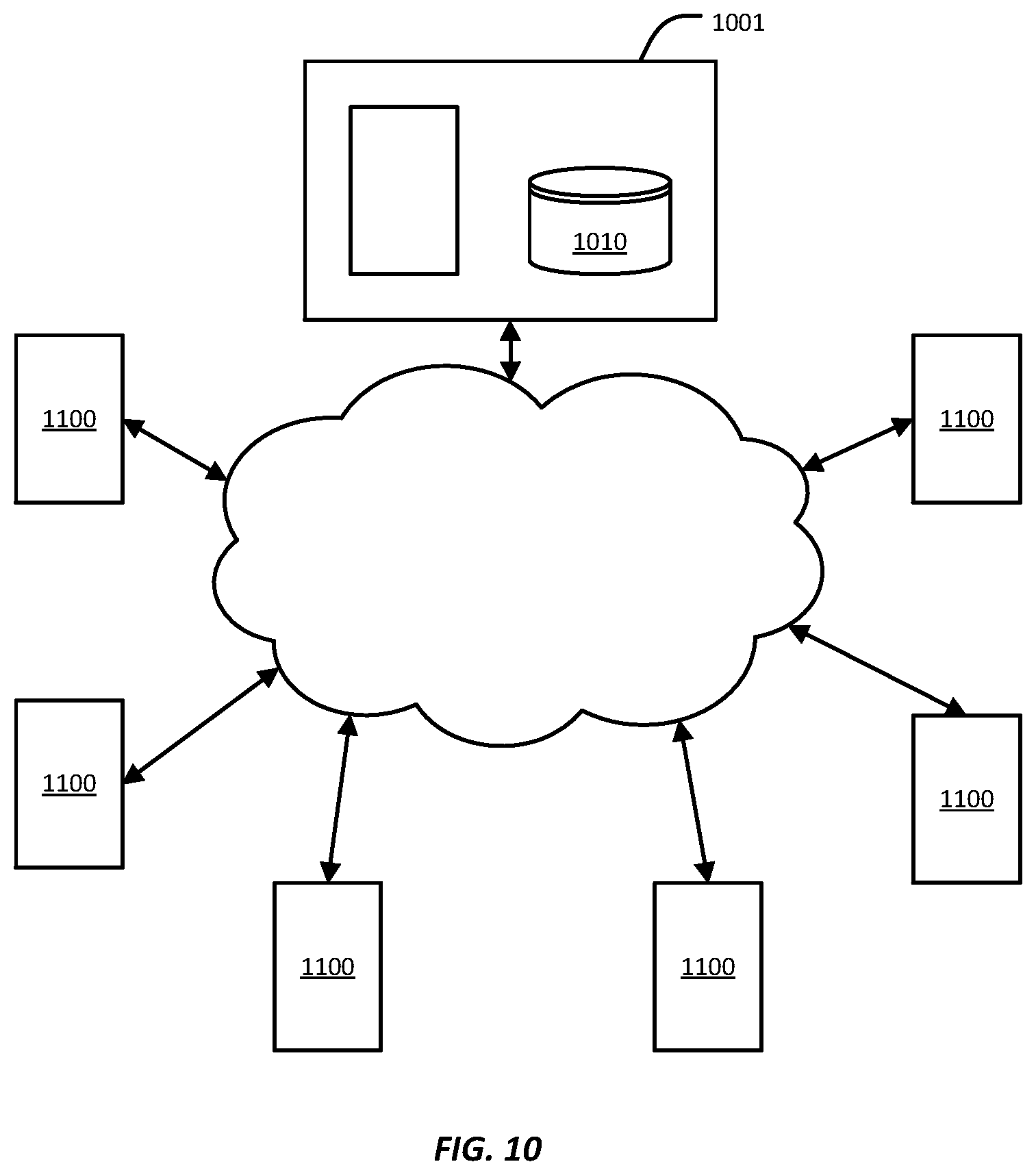 Patent US12353423 Figure 11 – Contextual search using database indexes