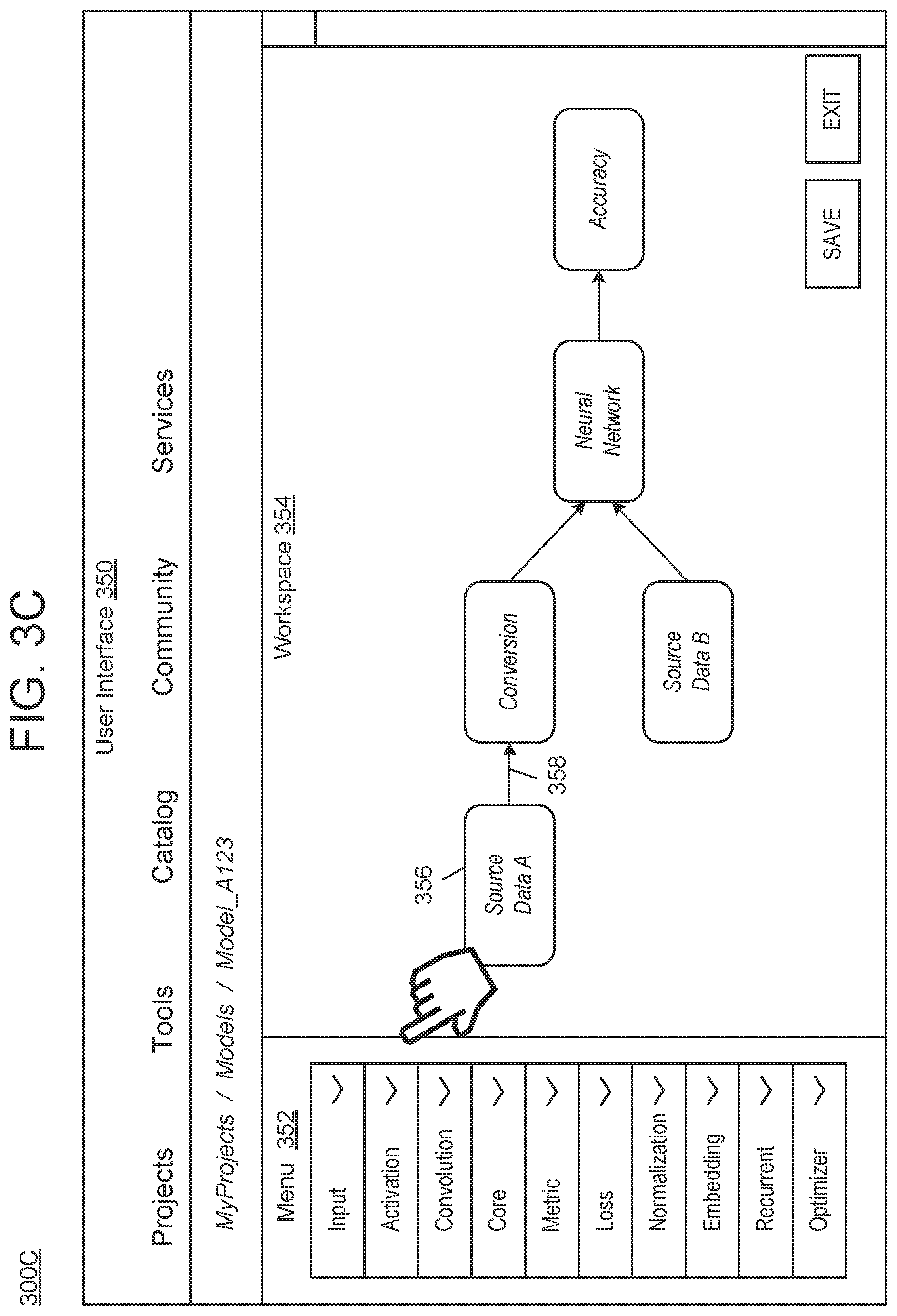 Patent US12353425 Figure 7 – Generation of reasoning for asset rankings