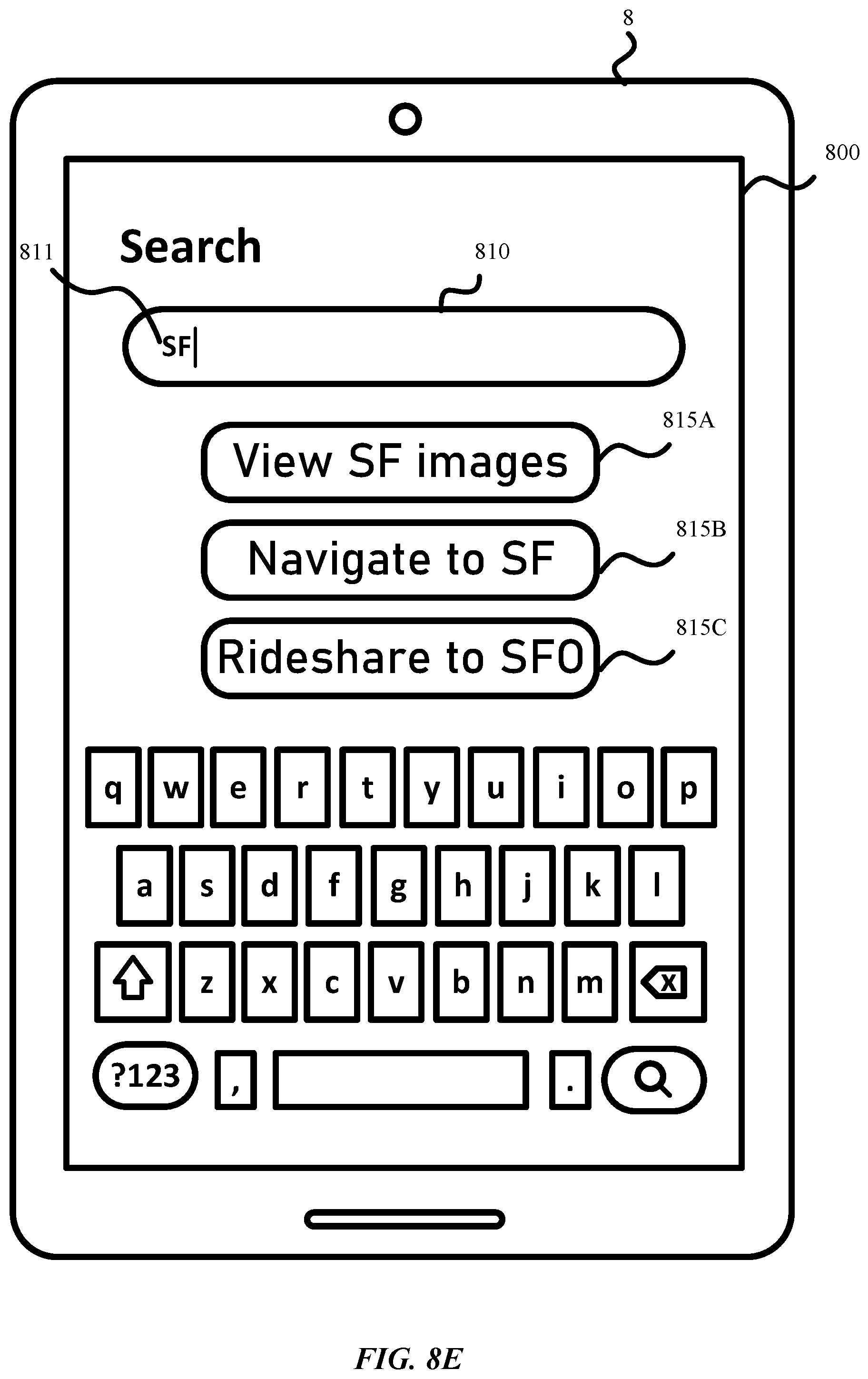 Patent US12353427 Figure 13 – Rendering suggestion for searching entity within application in response to determining the entity is associated with the application