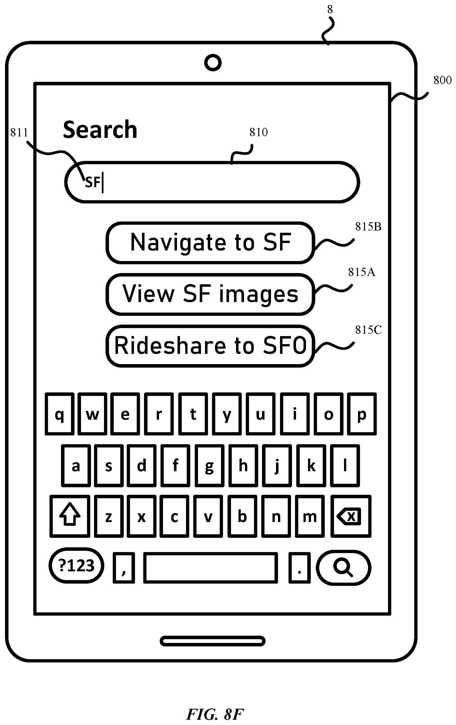 Patent US12353427 Figure 14 – Rendering suggestion for searching entity within application in response to determining the entity is associated with the application