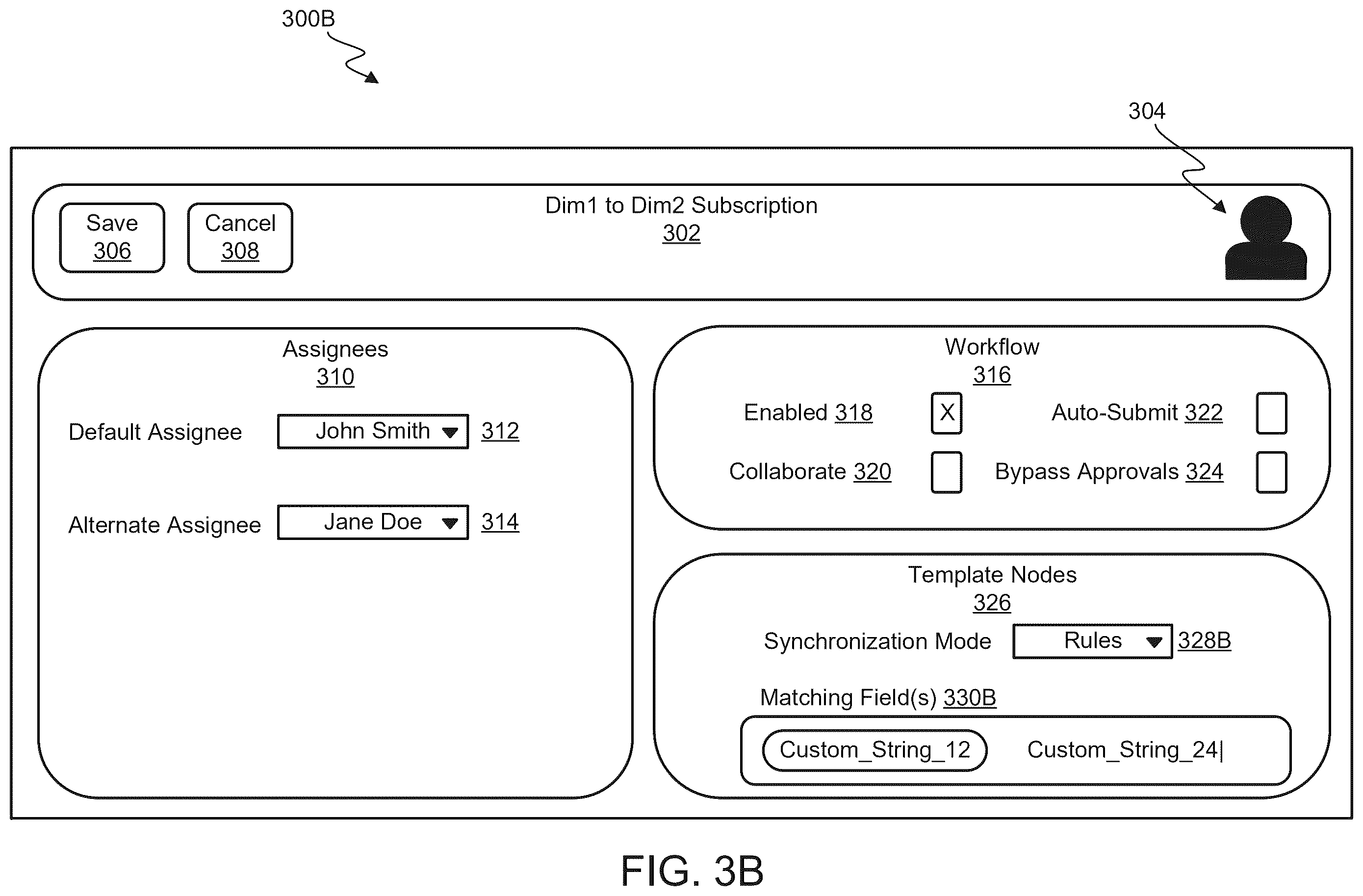 Patent US12353436 Figure 8 – Rules driven application synchronization by automatically detecting different template nodes for different synchronization targets