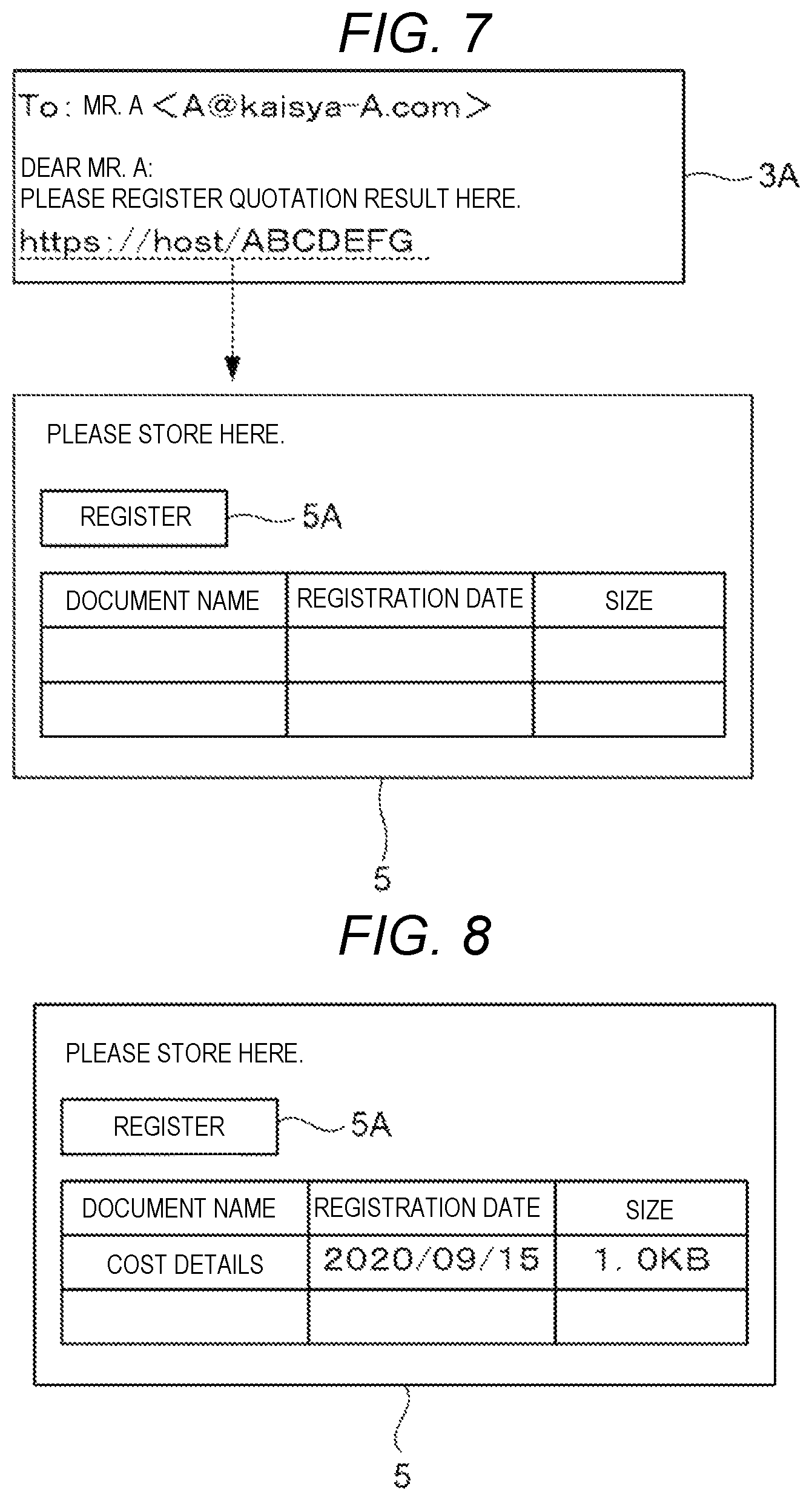 Patent US12353459 Figure 5 – Information processing apparatus and non- transitory computer readable medium