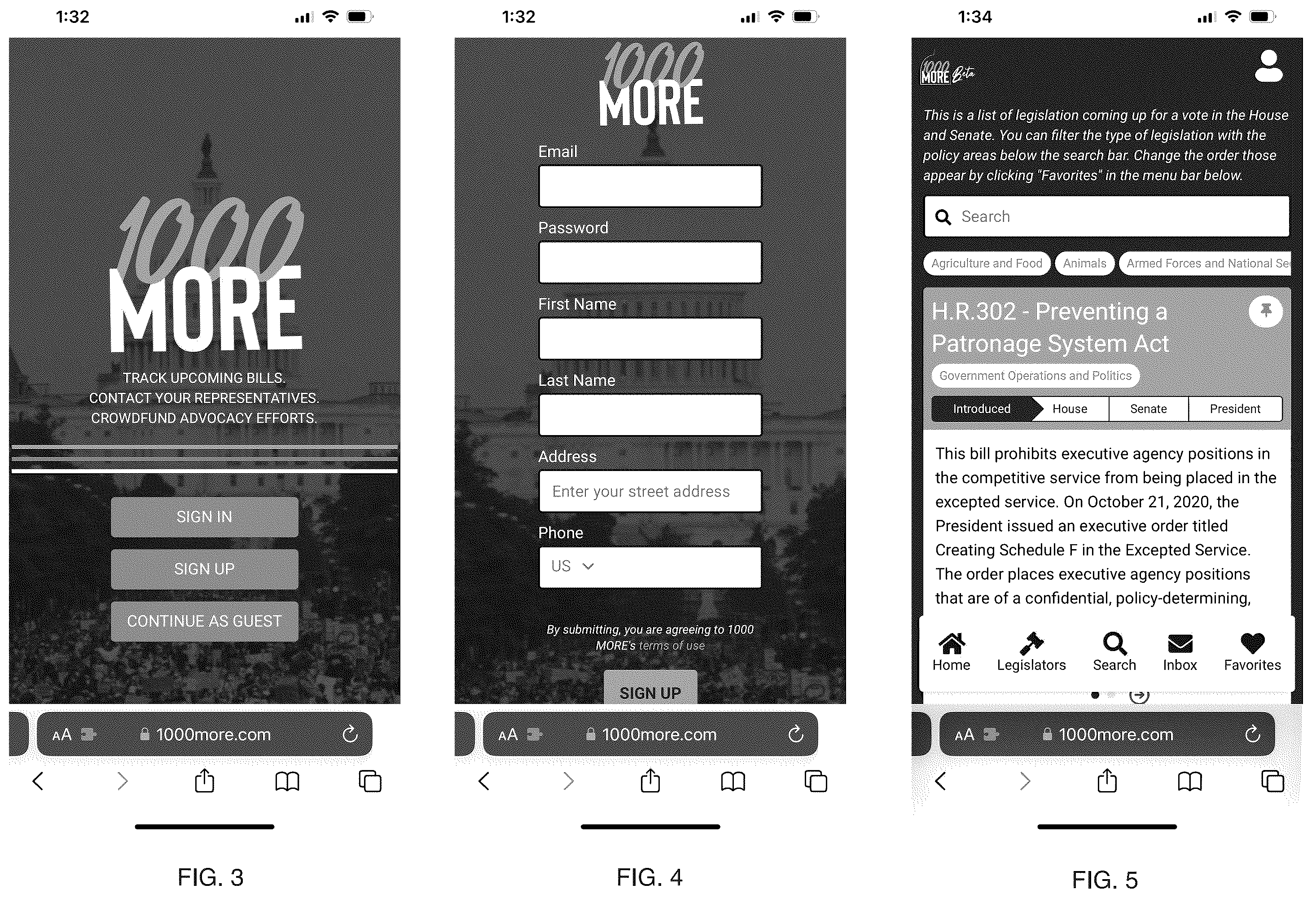 Patent US12353460 Figure 3 – 1000 more system for political engagement