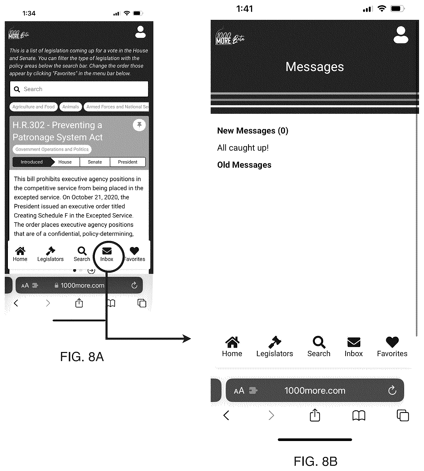 Patent US12353460 Figure 7 – 1000 more system for political engagement