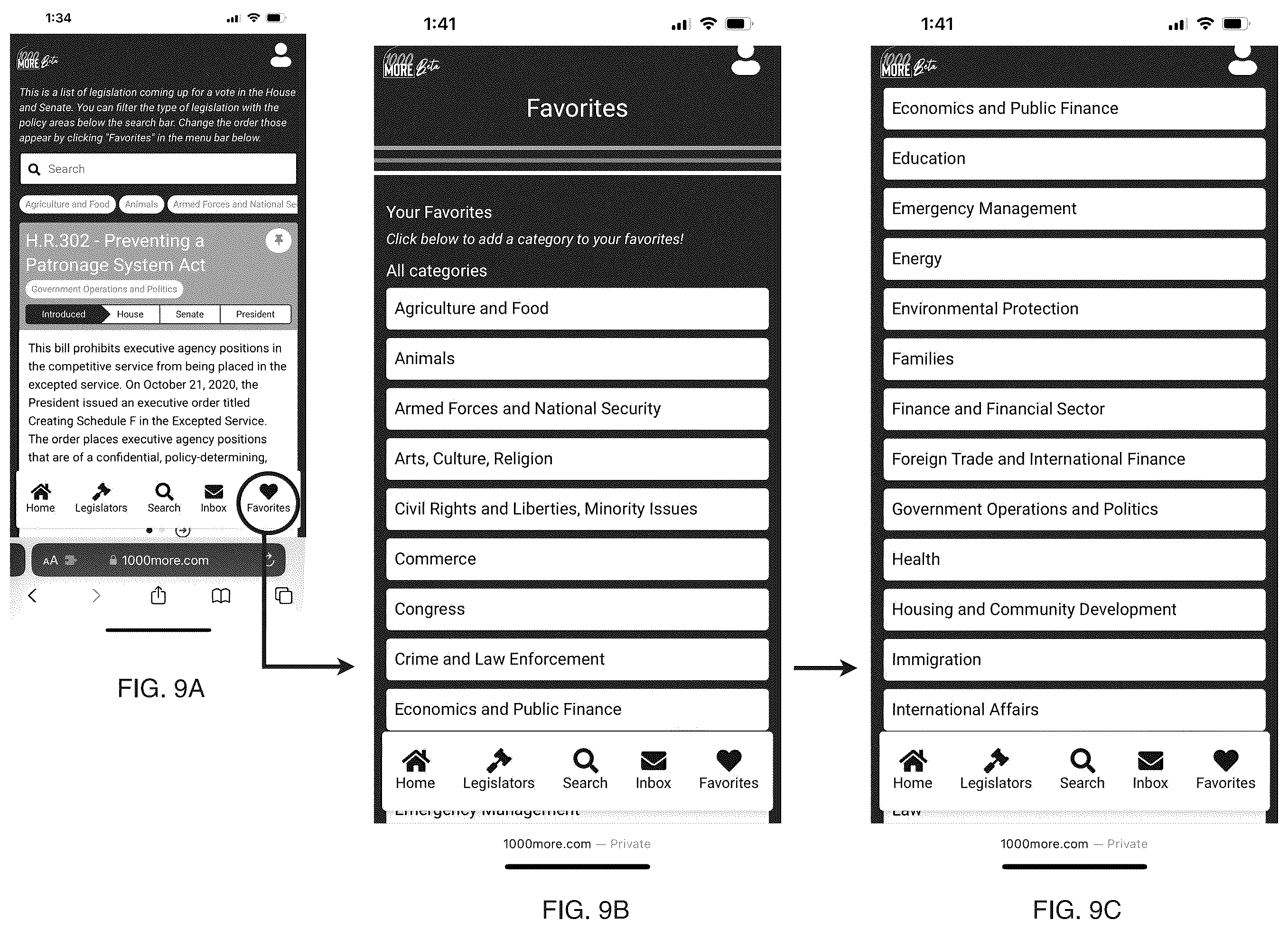 Patent US12353460 Figure 8 – 1000 more system for political engagement