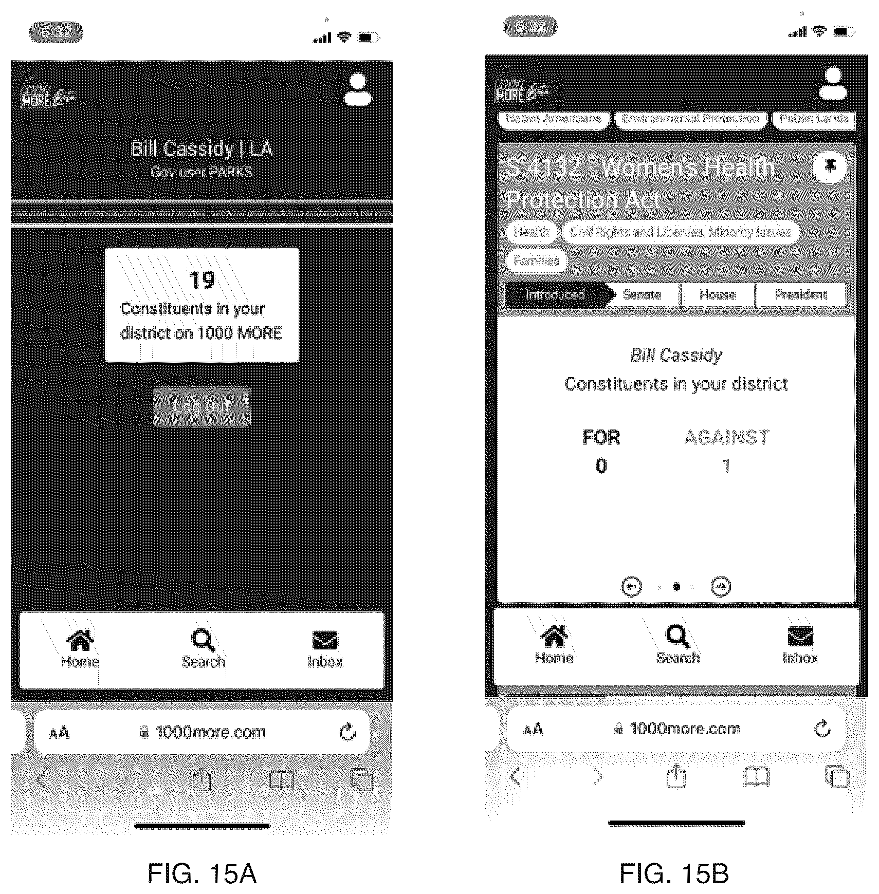 Patent US12353460 Figure 15 – 1000 more system for political engagement