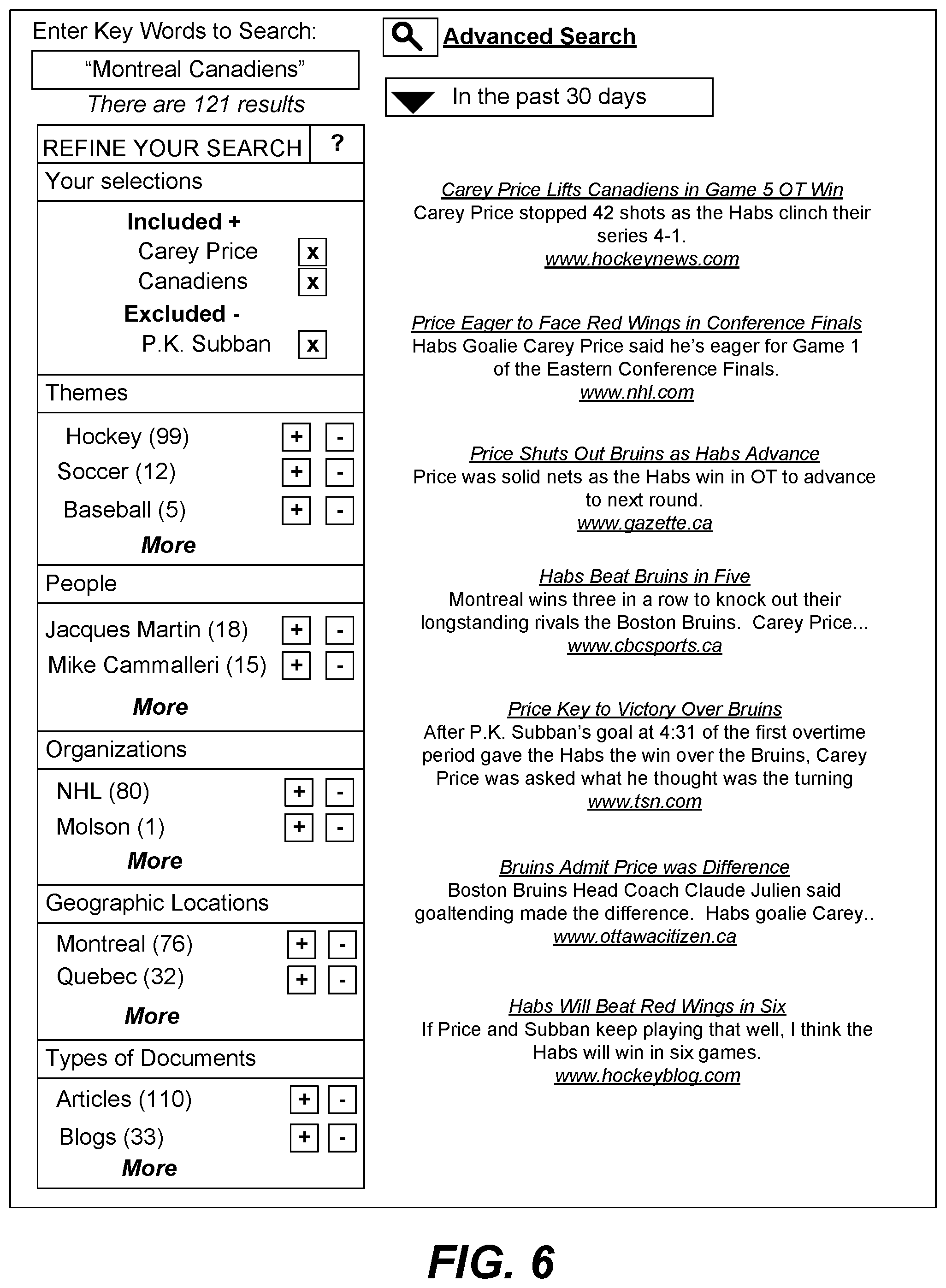 Patent US12353461 Figure 6 – Methods, systems, and computer-readable media for semantically enriching content and for semantic navigation