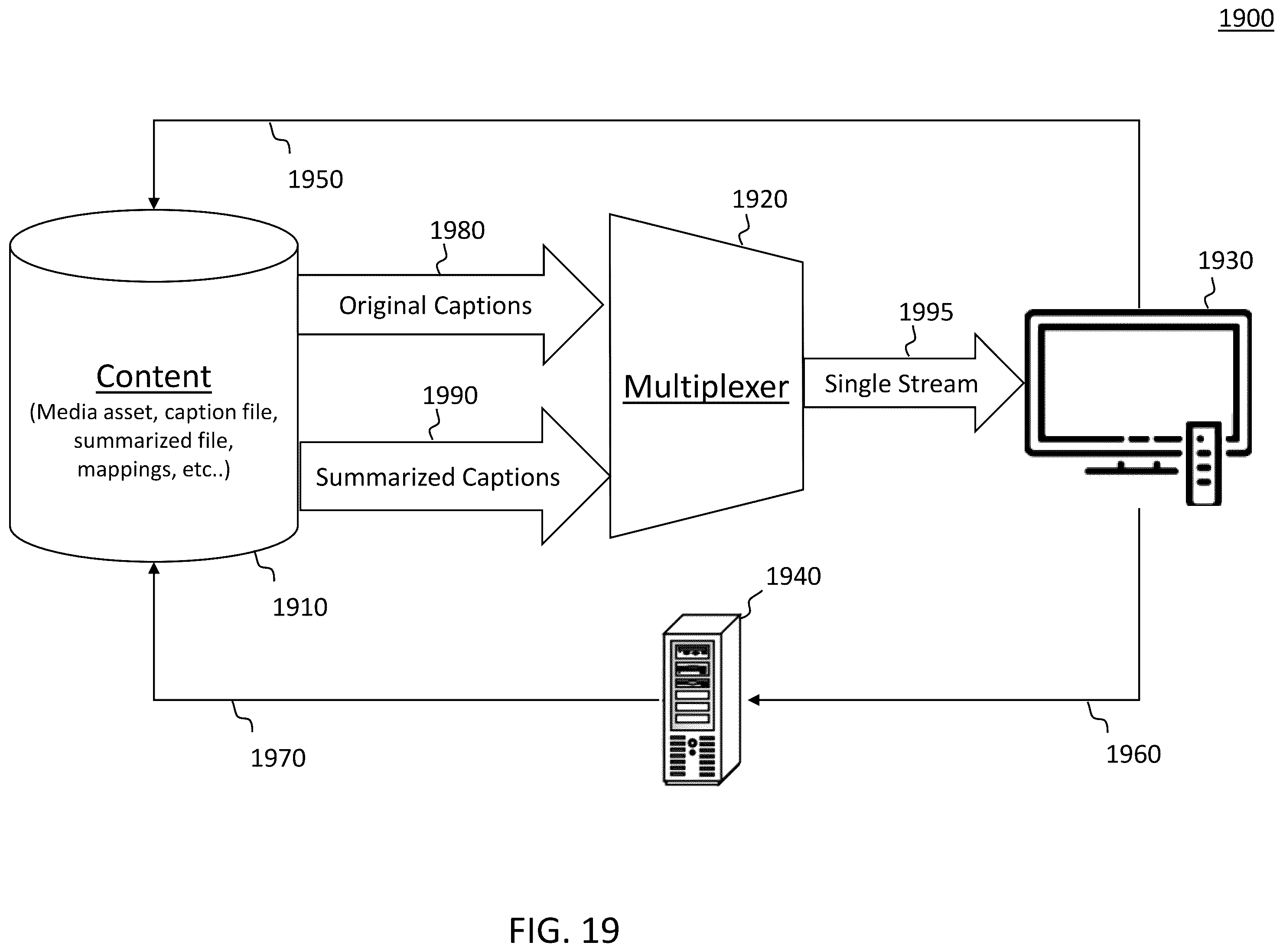 Patent US12353464 Figure 20 – Subtitle rendering based on the reading pace