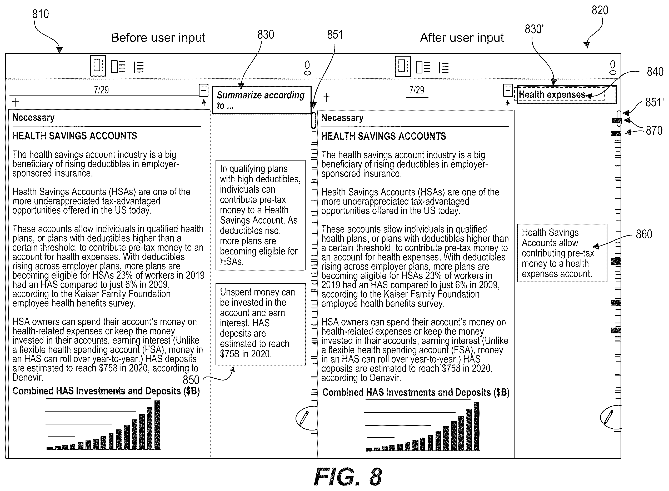 Patent US12353465 Figure 8 – Audio video summarizer