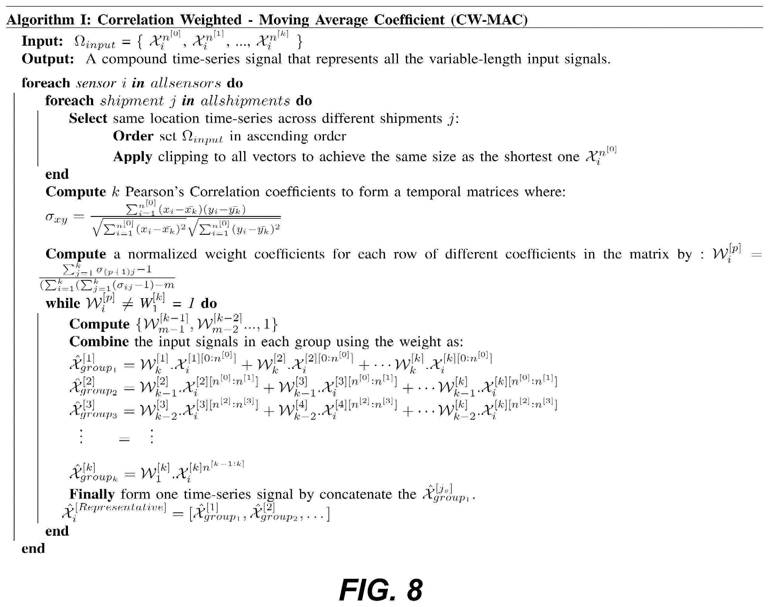 Patent US12353467 Figure 12 – Representation and visualization of multivariate sensory time series data