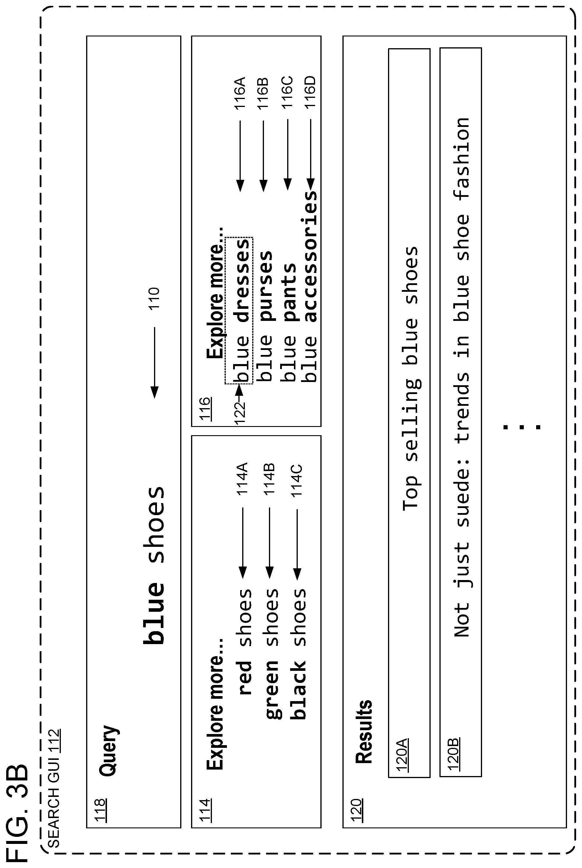 Patent US12353475 Figure 4 – Domain-agnostic structured search query exploration