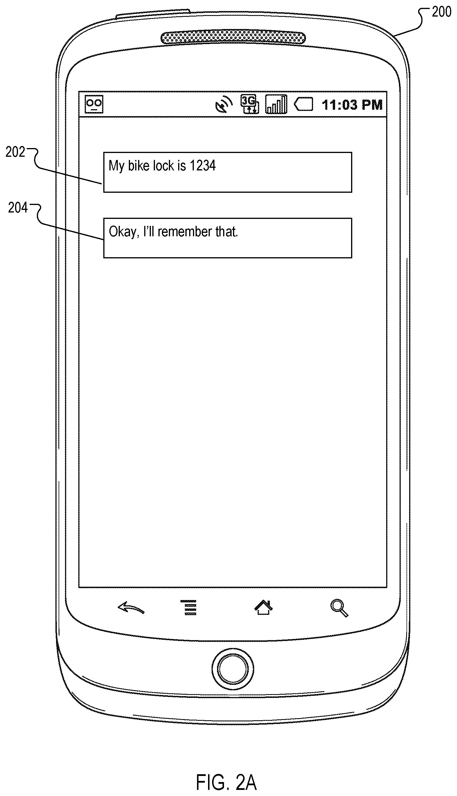 Patent US12353476 Figure 2 – Association of data items and objects