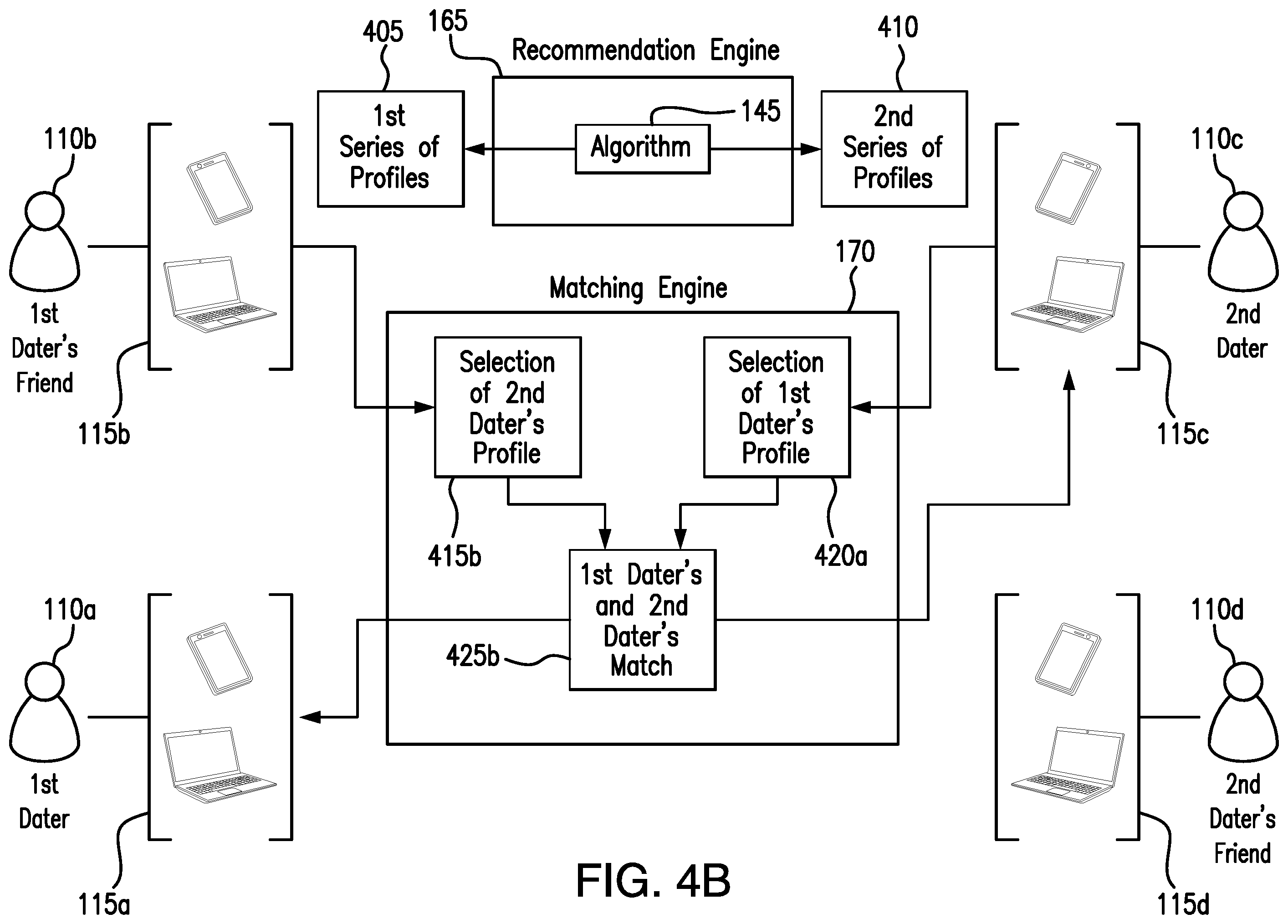 Patent US12353488 Figure 8 – System and method for providing enhanced recommendations based on third-party opinions