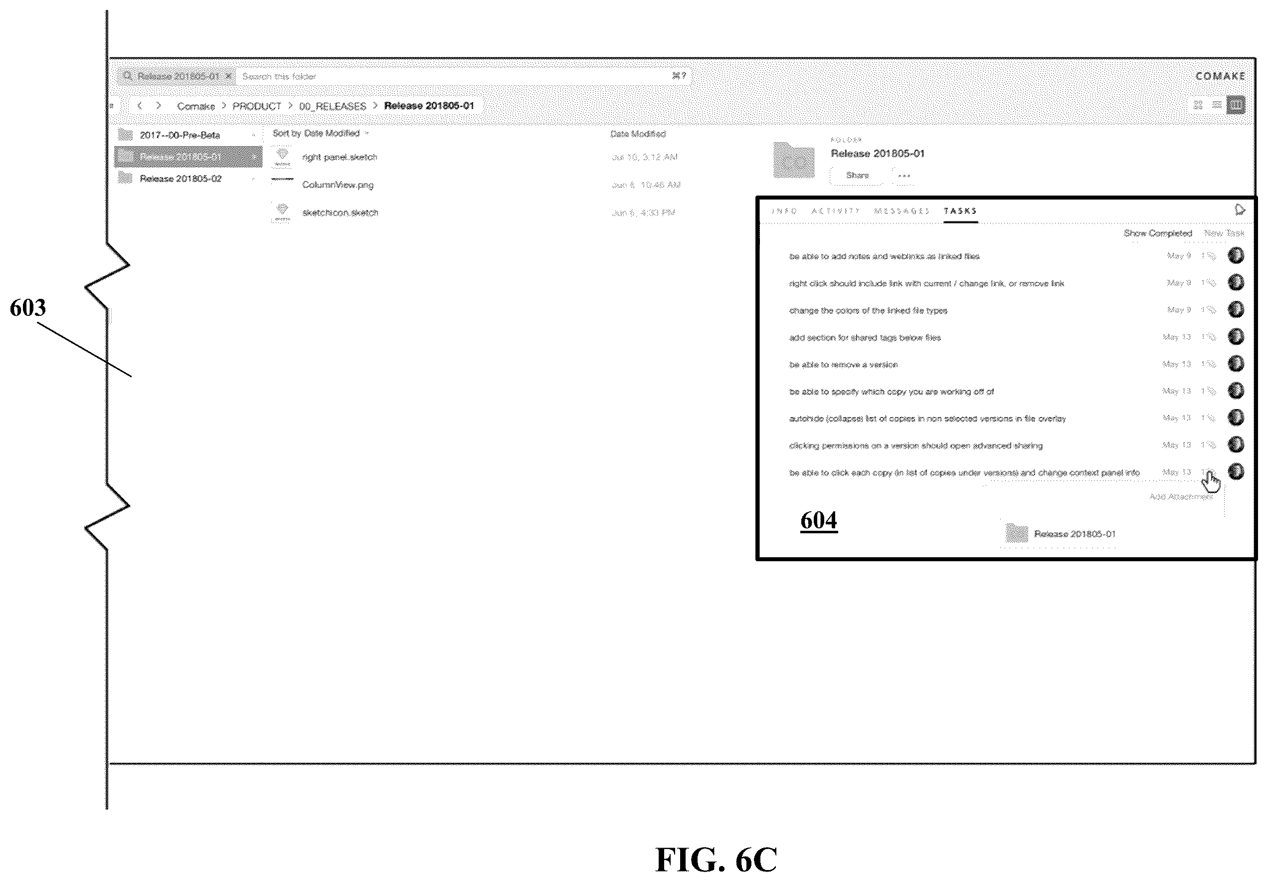 Patent US12353489 Figure 8 – Workflow relationship management and contextualization