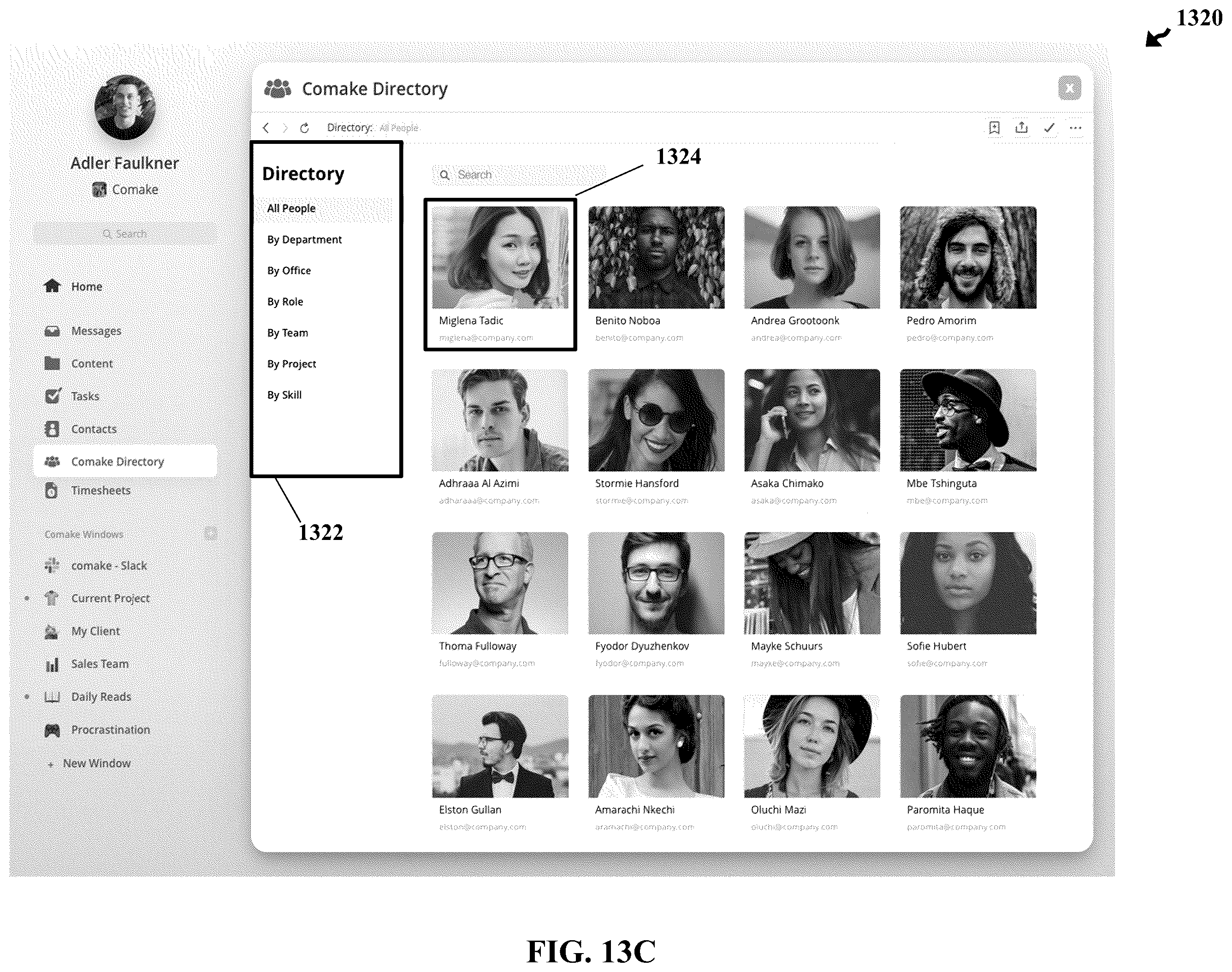 Patent US12353489 Figure 18 – Workflow relationship management and contextualization