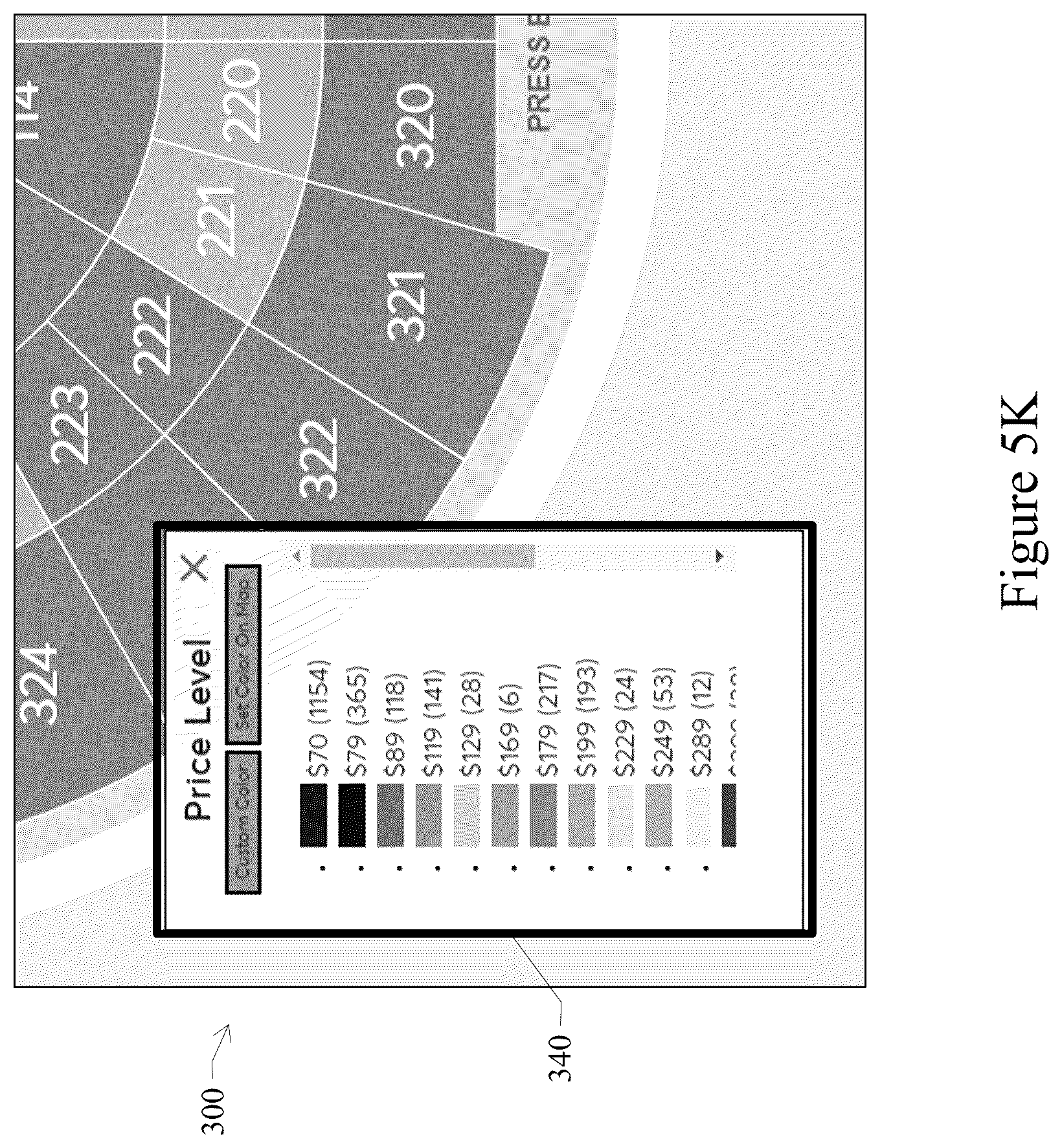 Patent US12353490 Figure 16 – Ticketing display based on historical ticket database