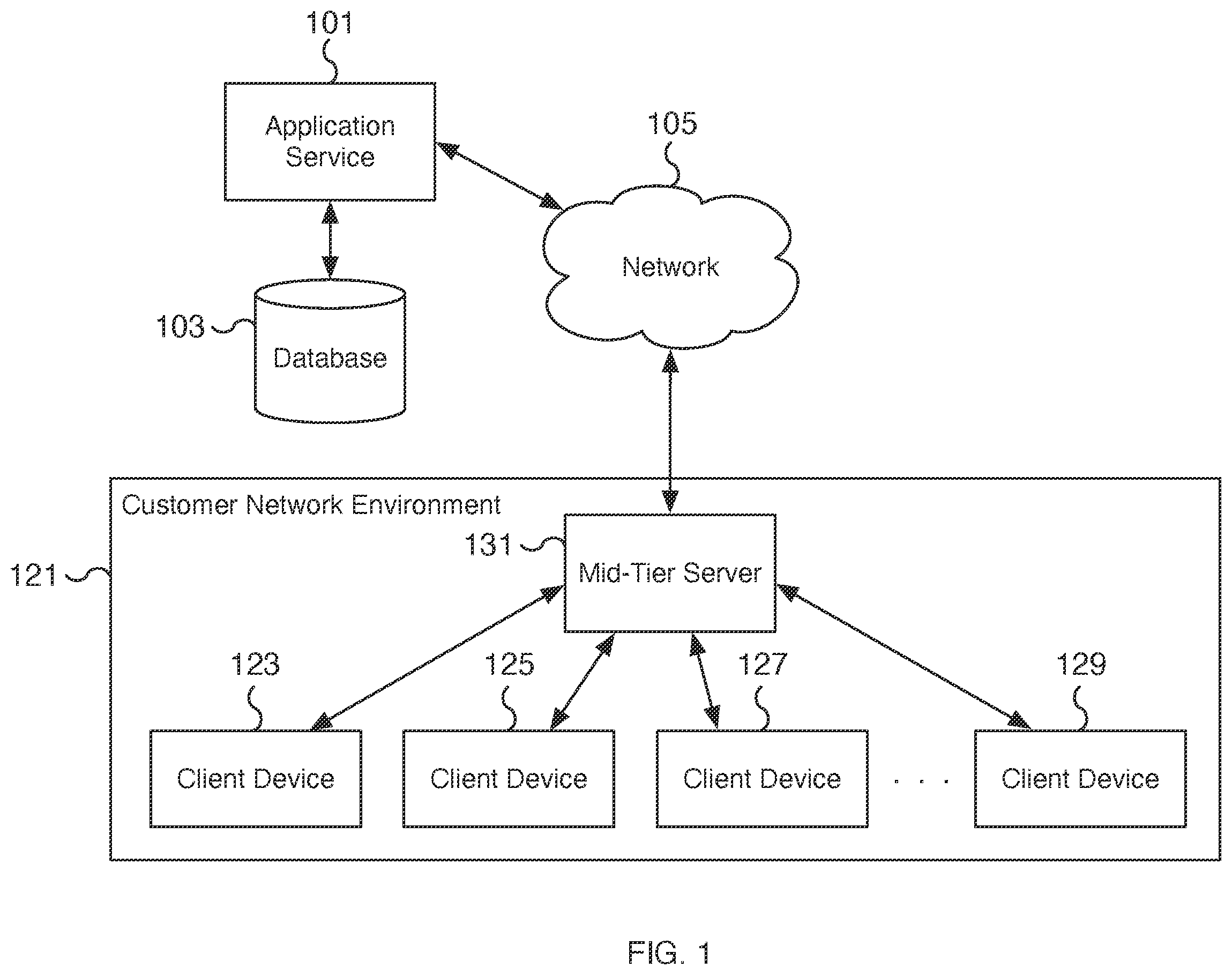 Patent US12353498 Figure 1 – Intermediate widget cache