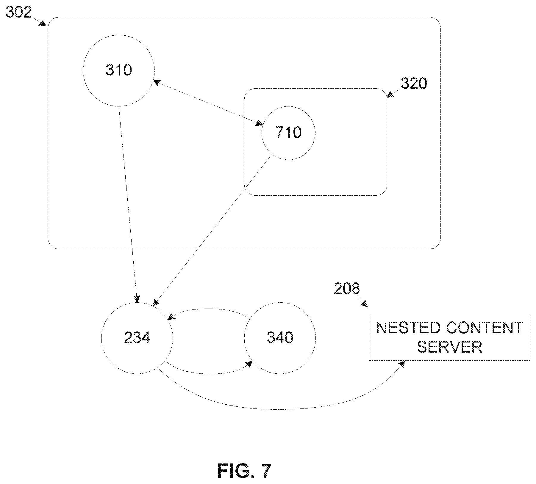 Patent US12353499 Figure 7 – Using embedded elements for online content verification