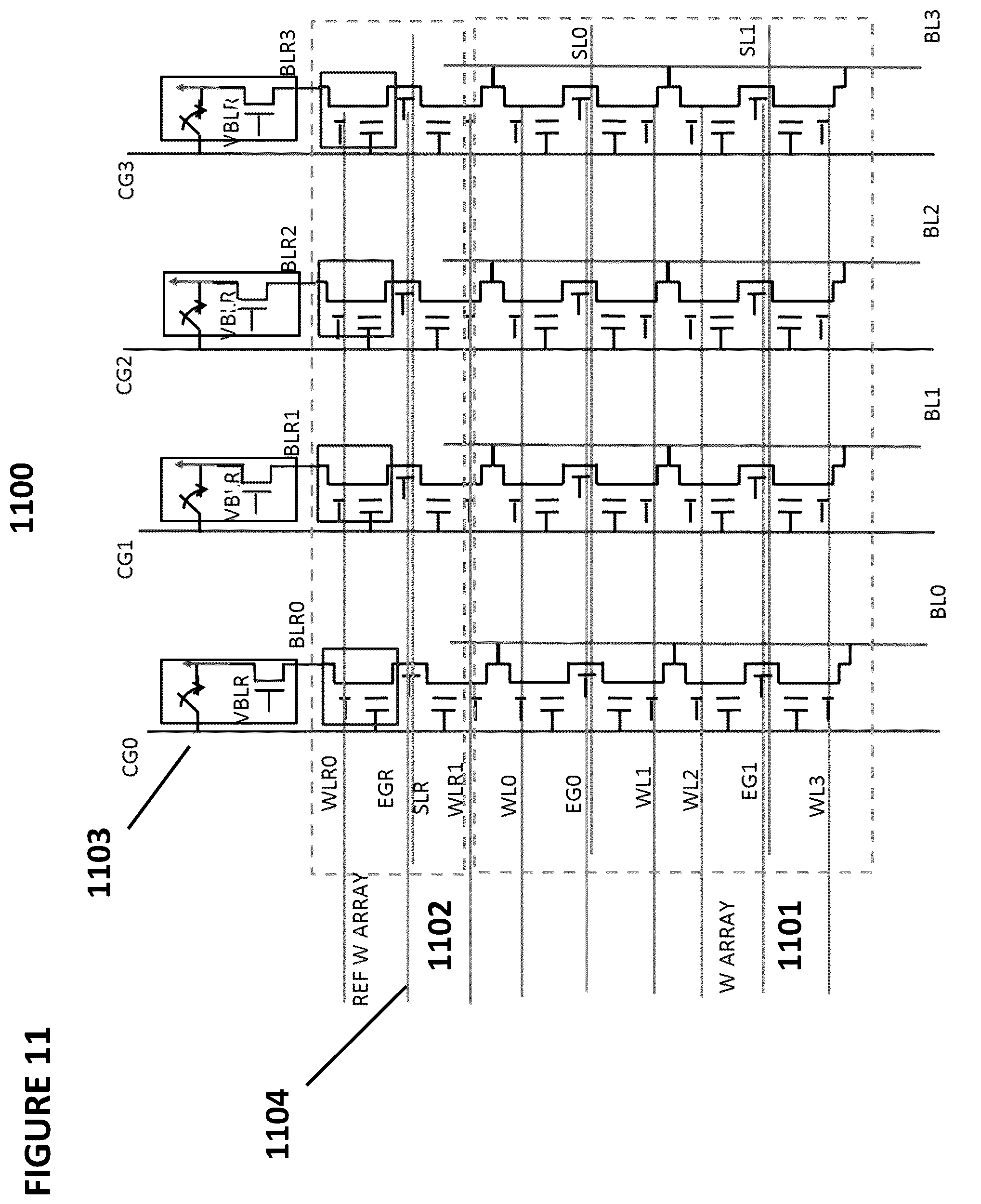 Patent US12353503 Figure 8 – Output array neuron conversion and calibration for analog neural memory in deep learning artificial neural network