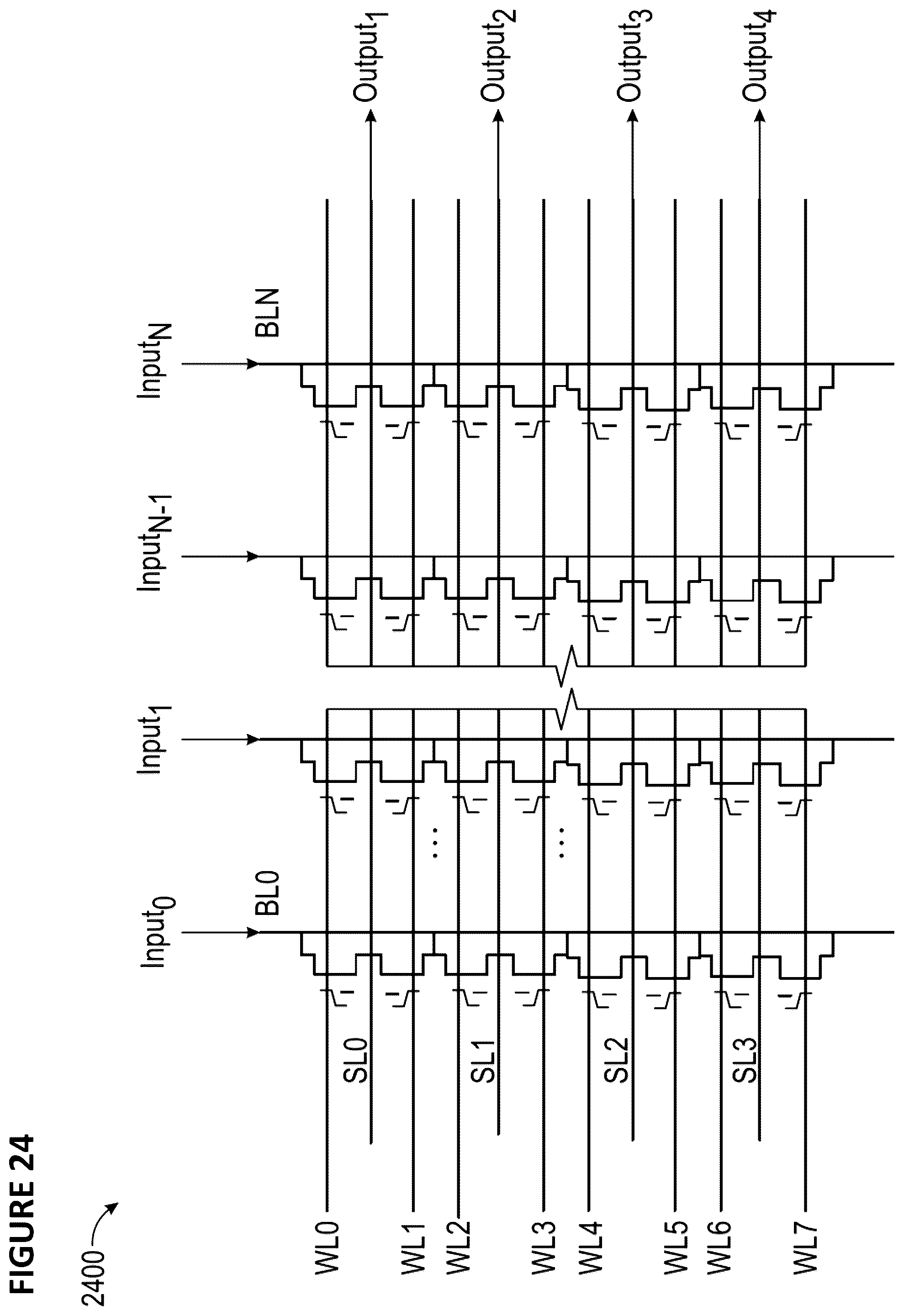Patent US12353503 Figure 18 – Output array neuron conversion and calibration for analog neural memory in deep learning artificial neural network