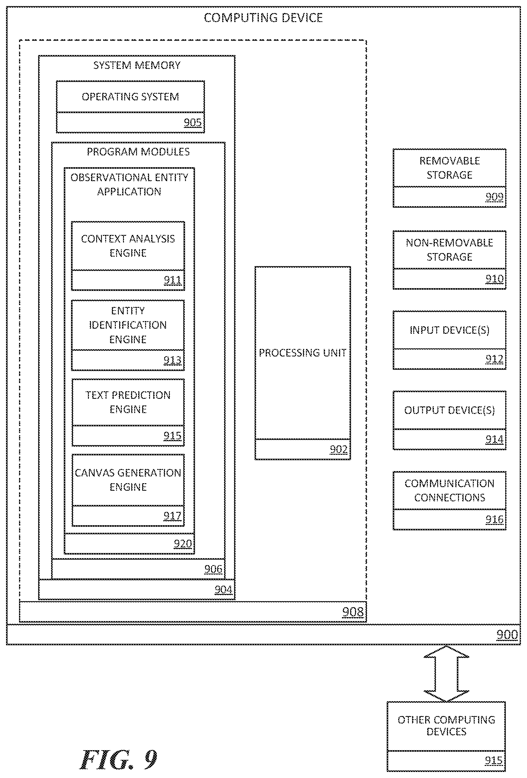 Patent US12353510 Figure 10 – Context-aware observational entity recognition and capture
