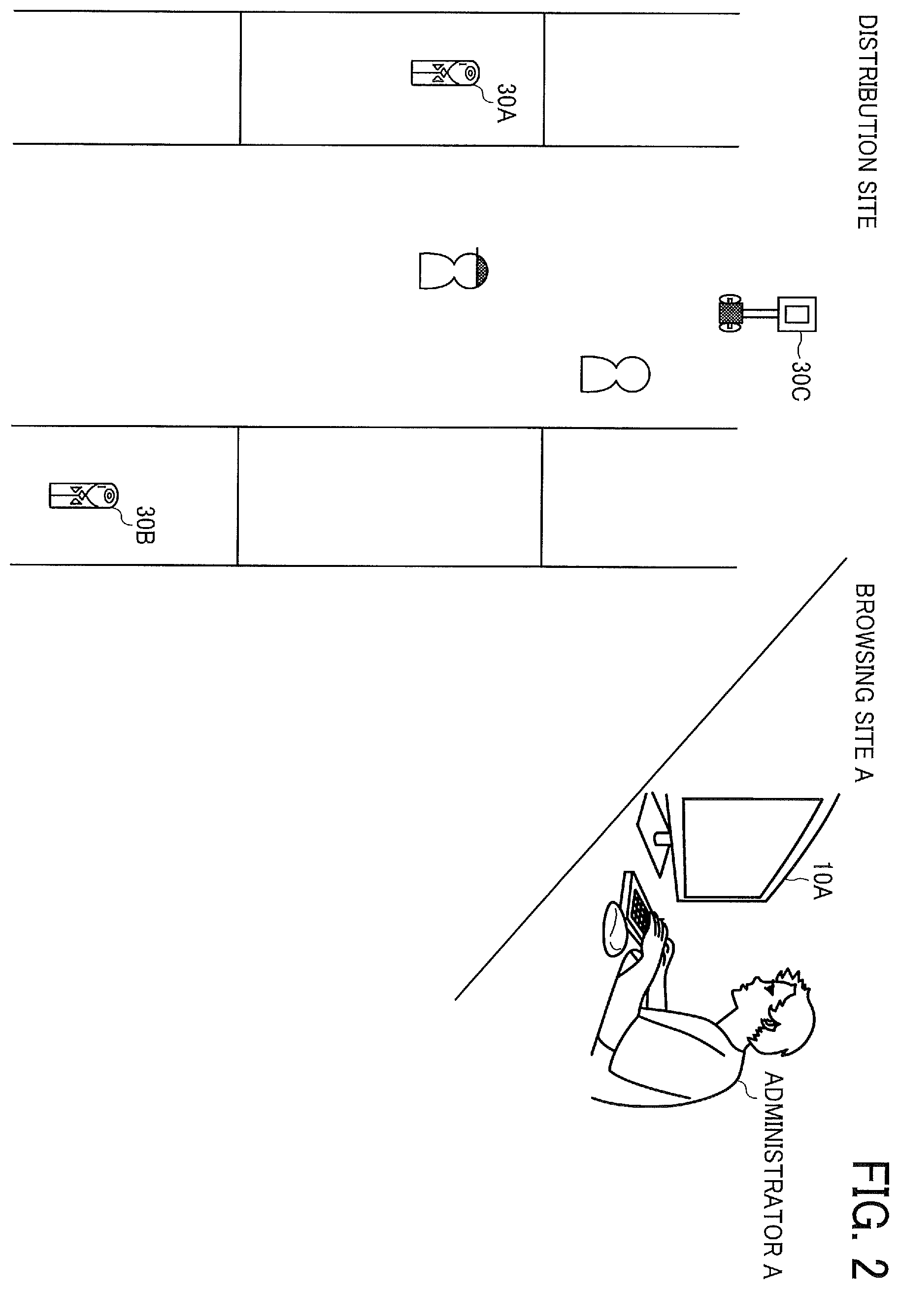 Patent US12353523 Figure 2 – Management system, communication system, and information processing method