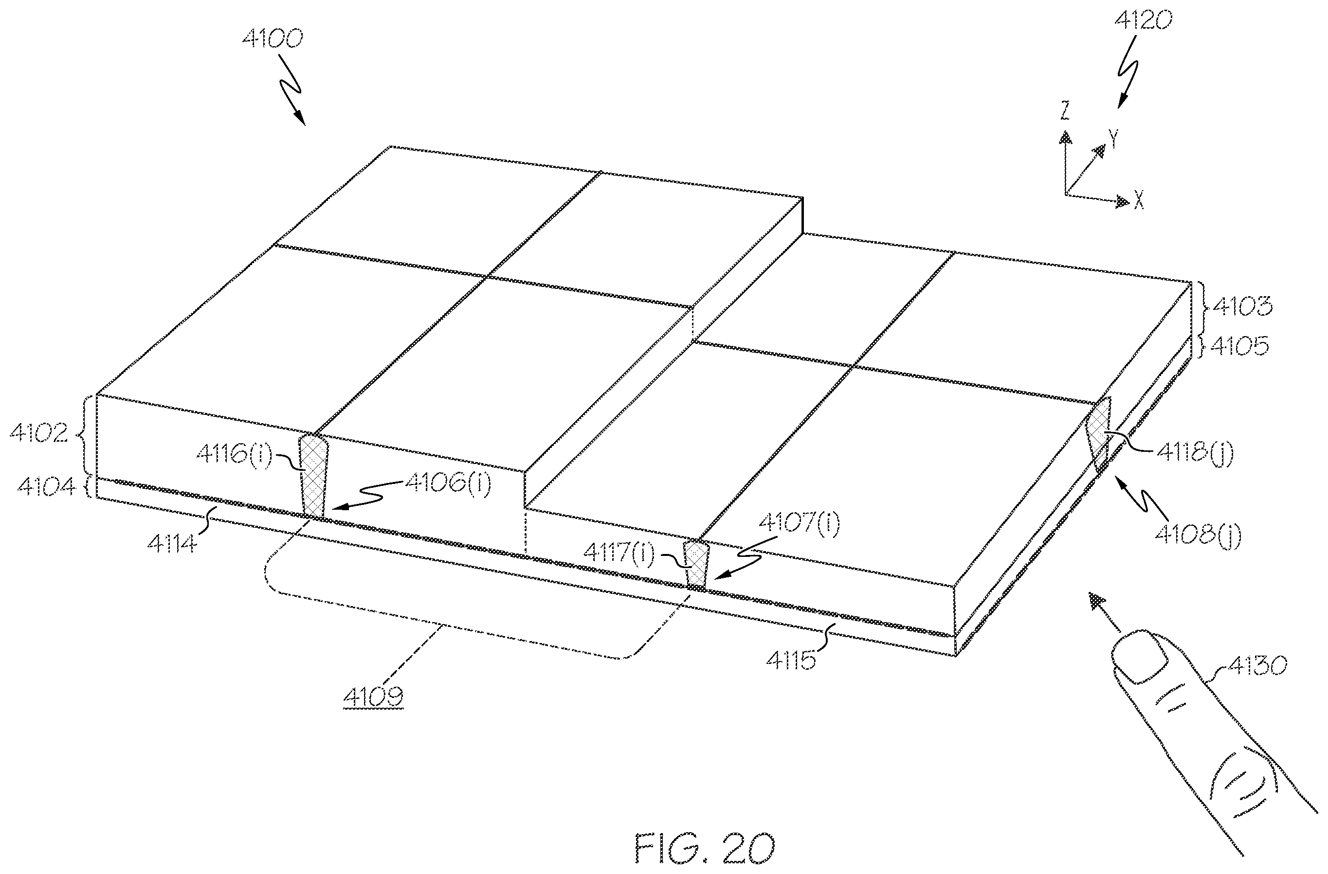 Patent US12353531 Figure 19 – System with ultrasound sensor