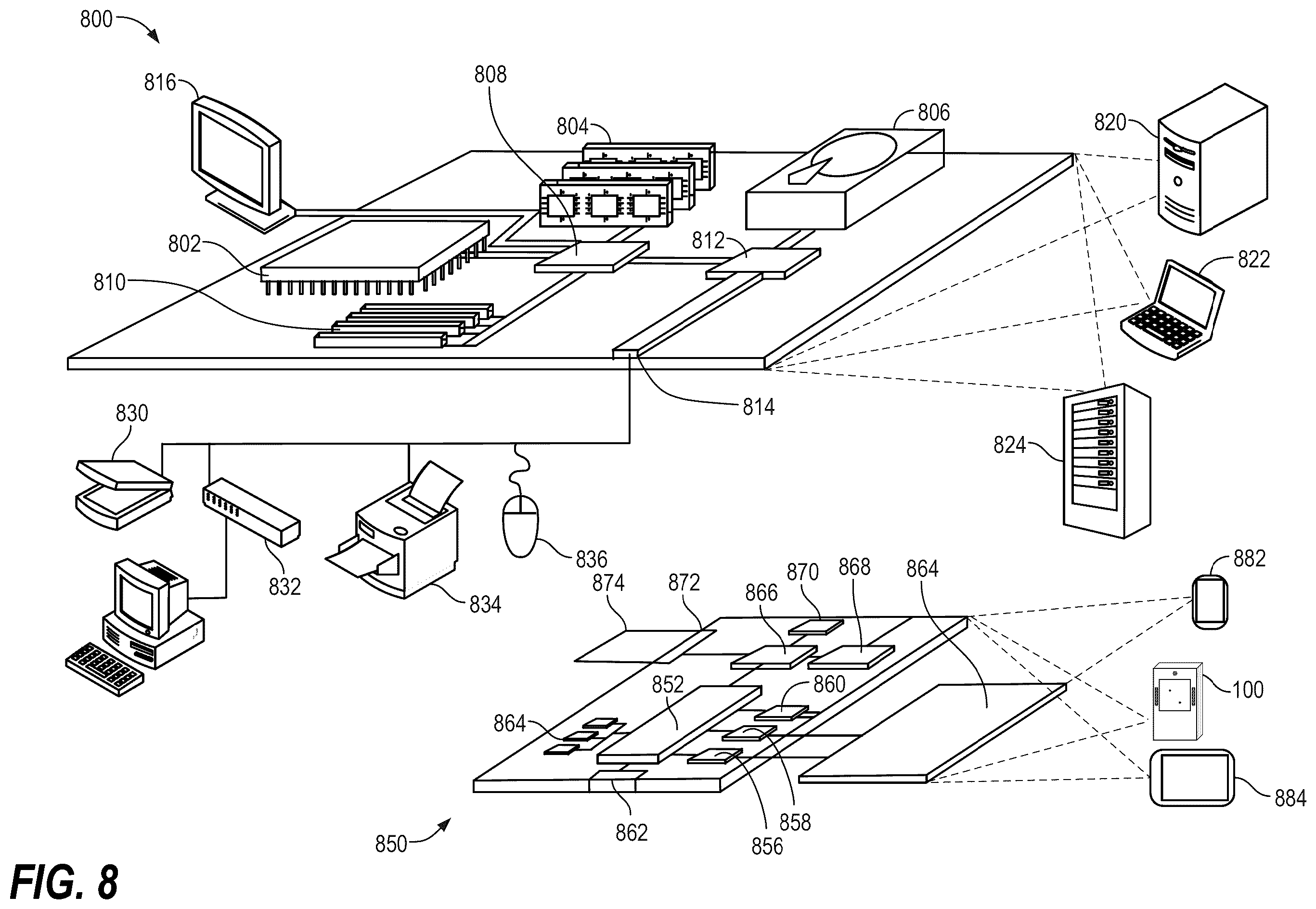 Patent US12353532 Figure 8 – Passive identification of a device user