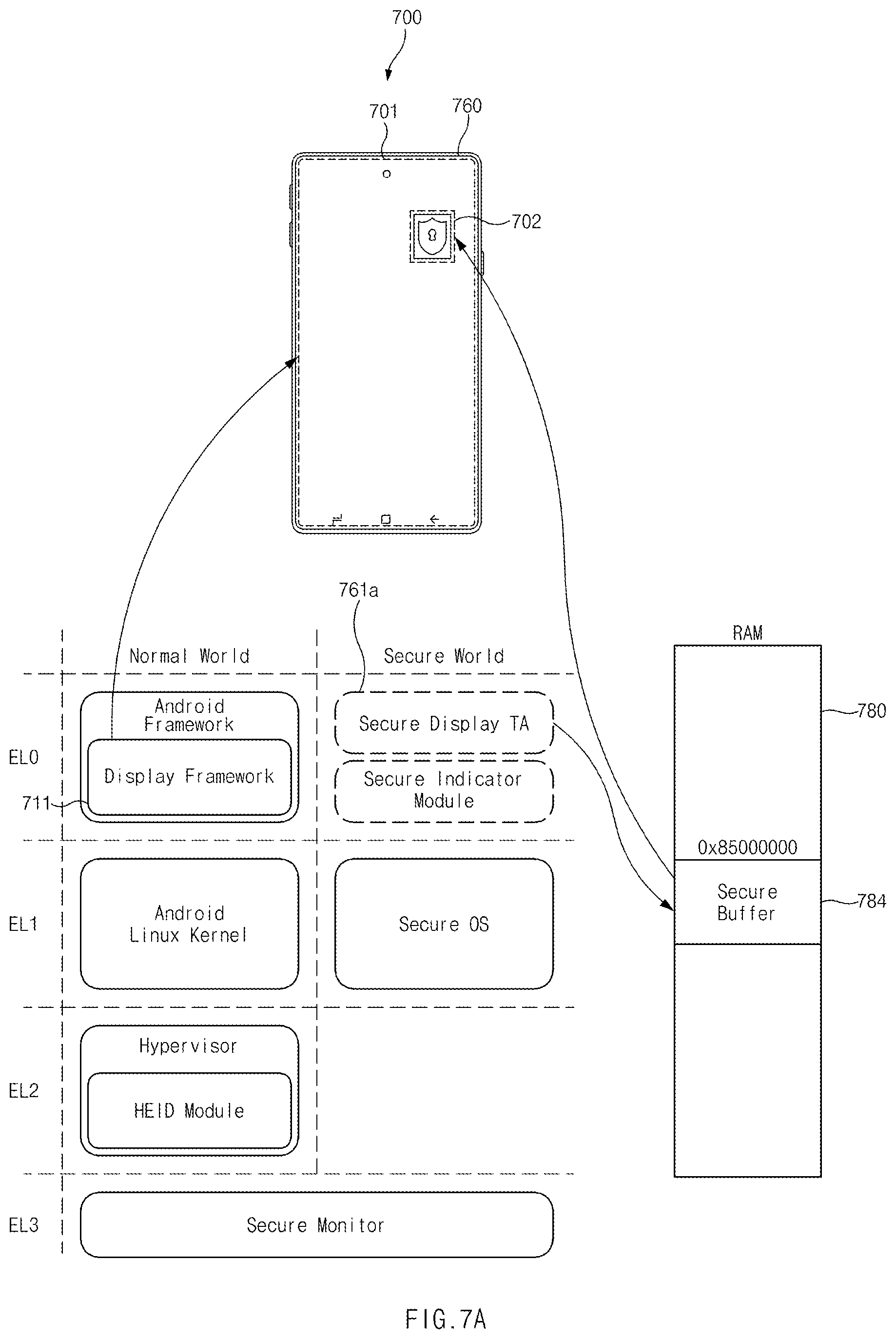 Patent US12353536 Figure 8 – Electronic device and operating method for providing an operating notification for device included in the electronic device
