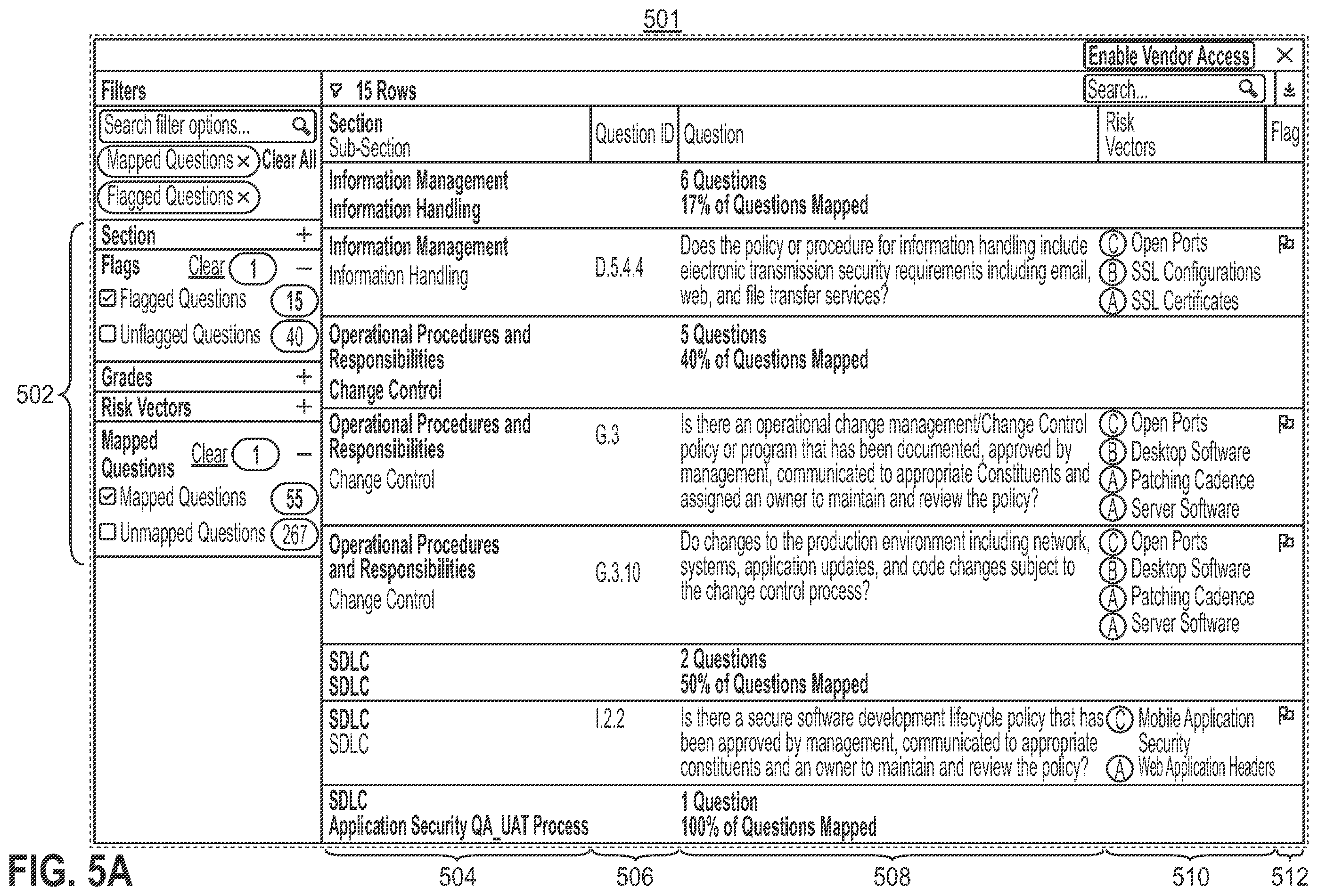 Patent US12353563 Figure 5 – Systems and methods for accelerating cybersecurity assessments
