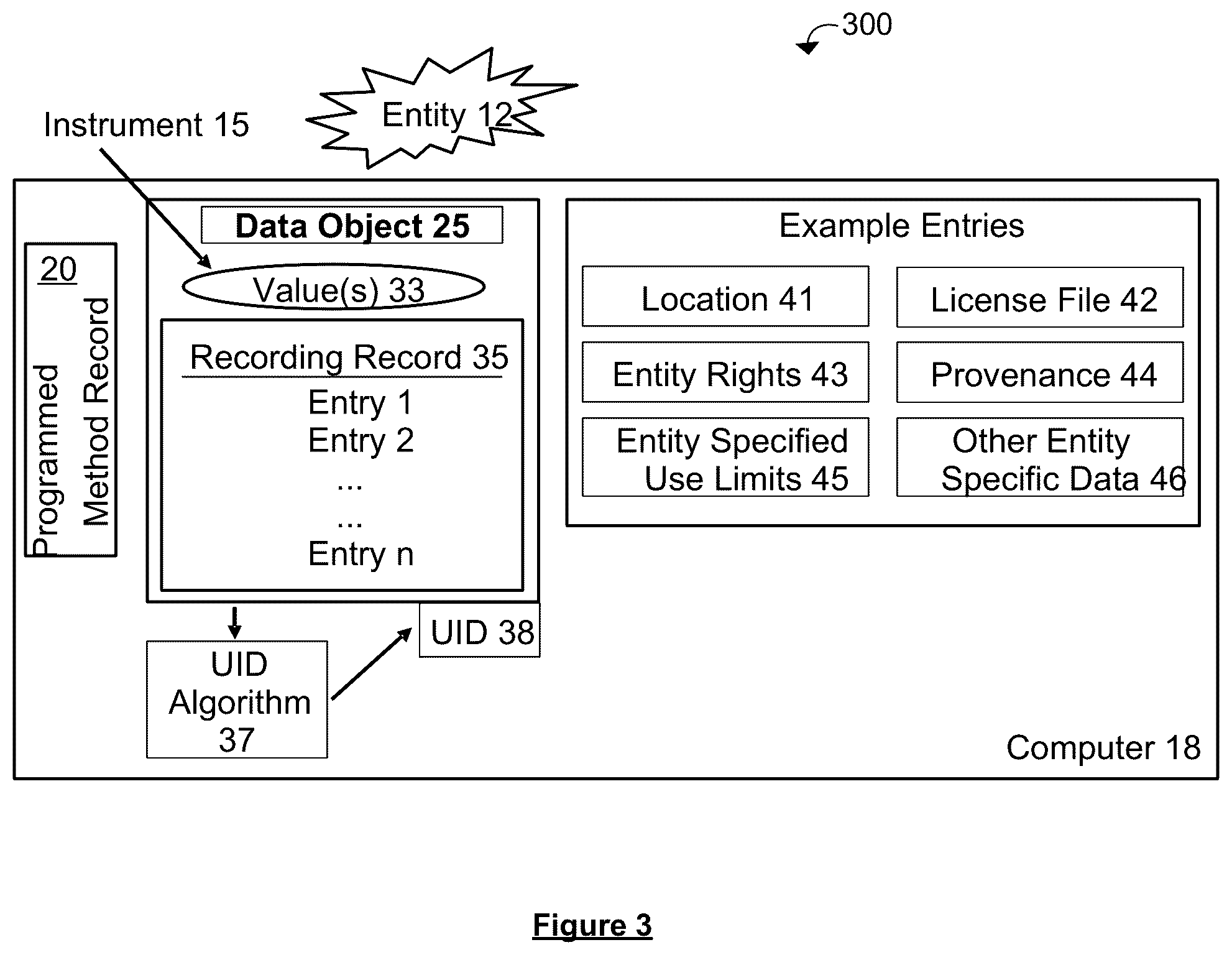 Patent US12353569 Figure 2 – Systems and methods for generating and using entity specific data assets