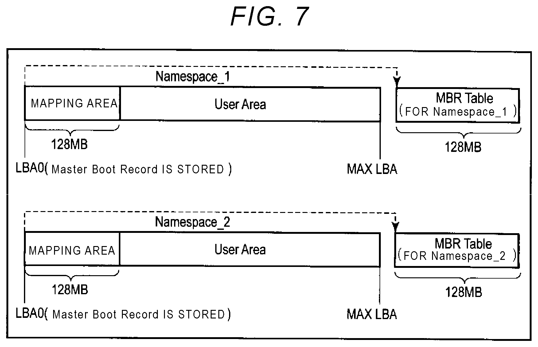 Patent US12353571 Figure 5 – Storage device