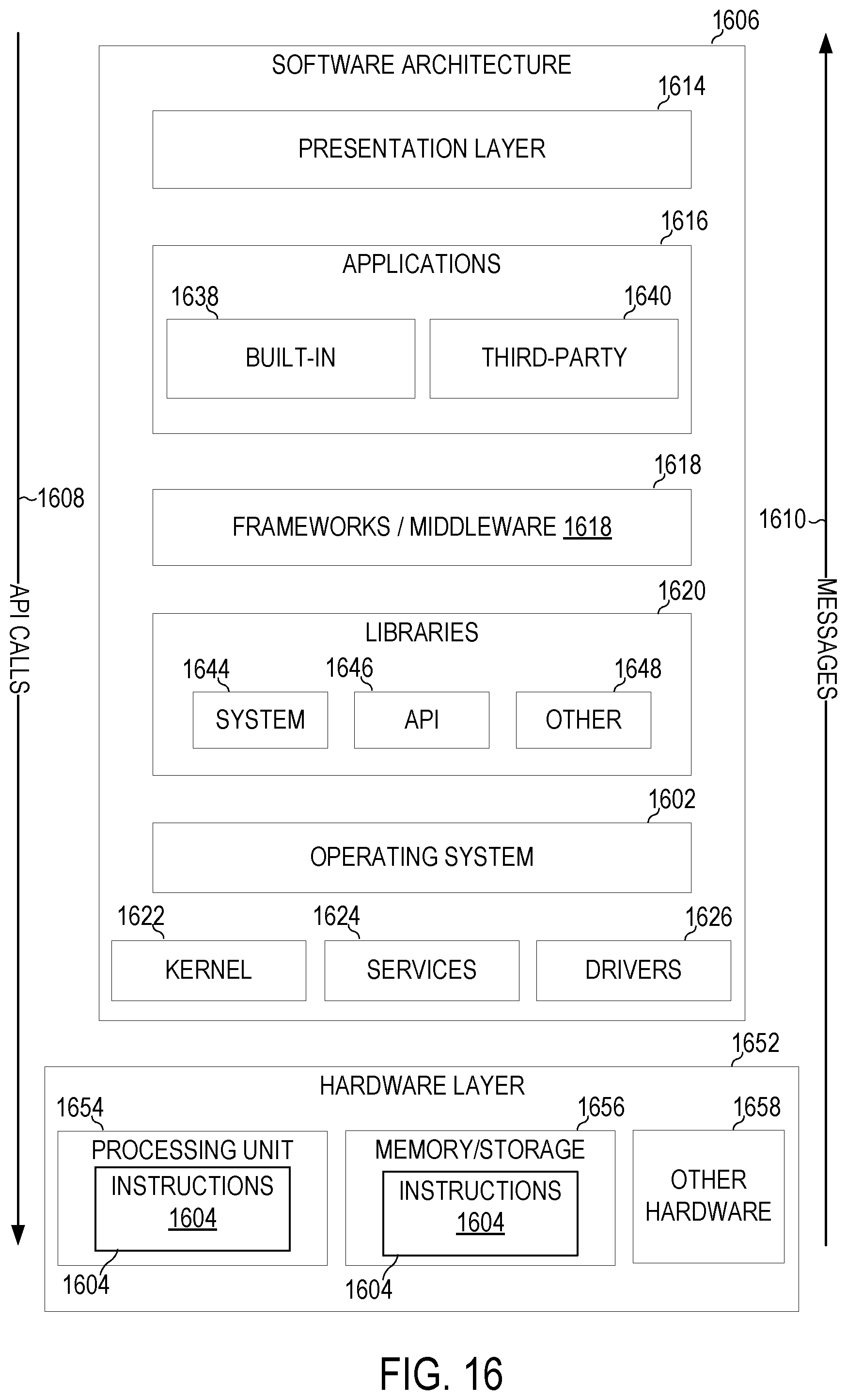 Patent US12353575 Figure 17 – 3rd party application management