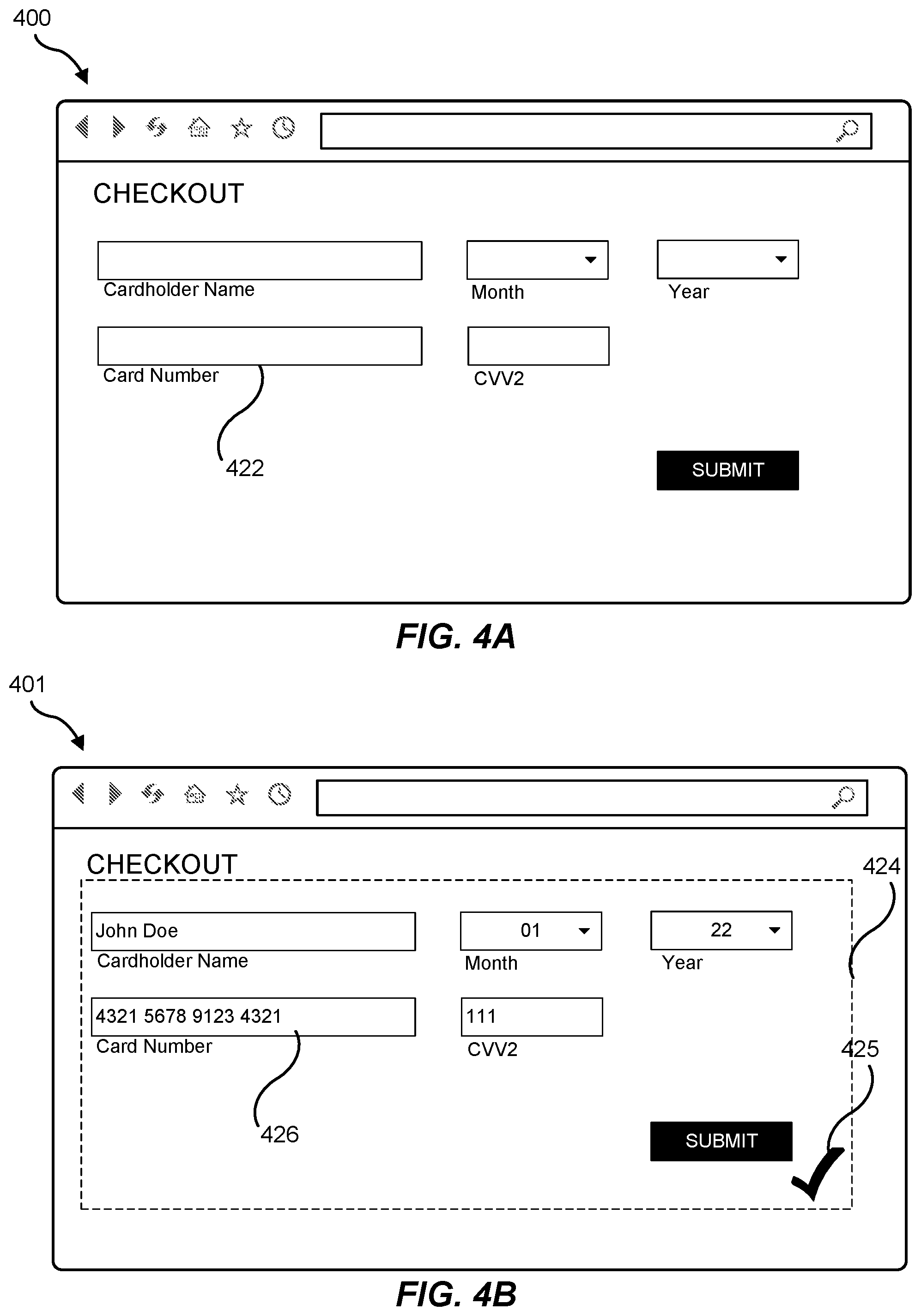 Patent US12353577 Figure 4 – Systems and methods for dynamic formjacking protection