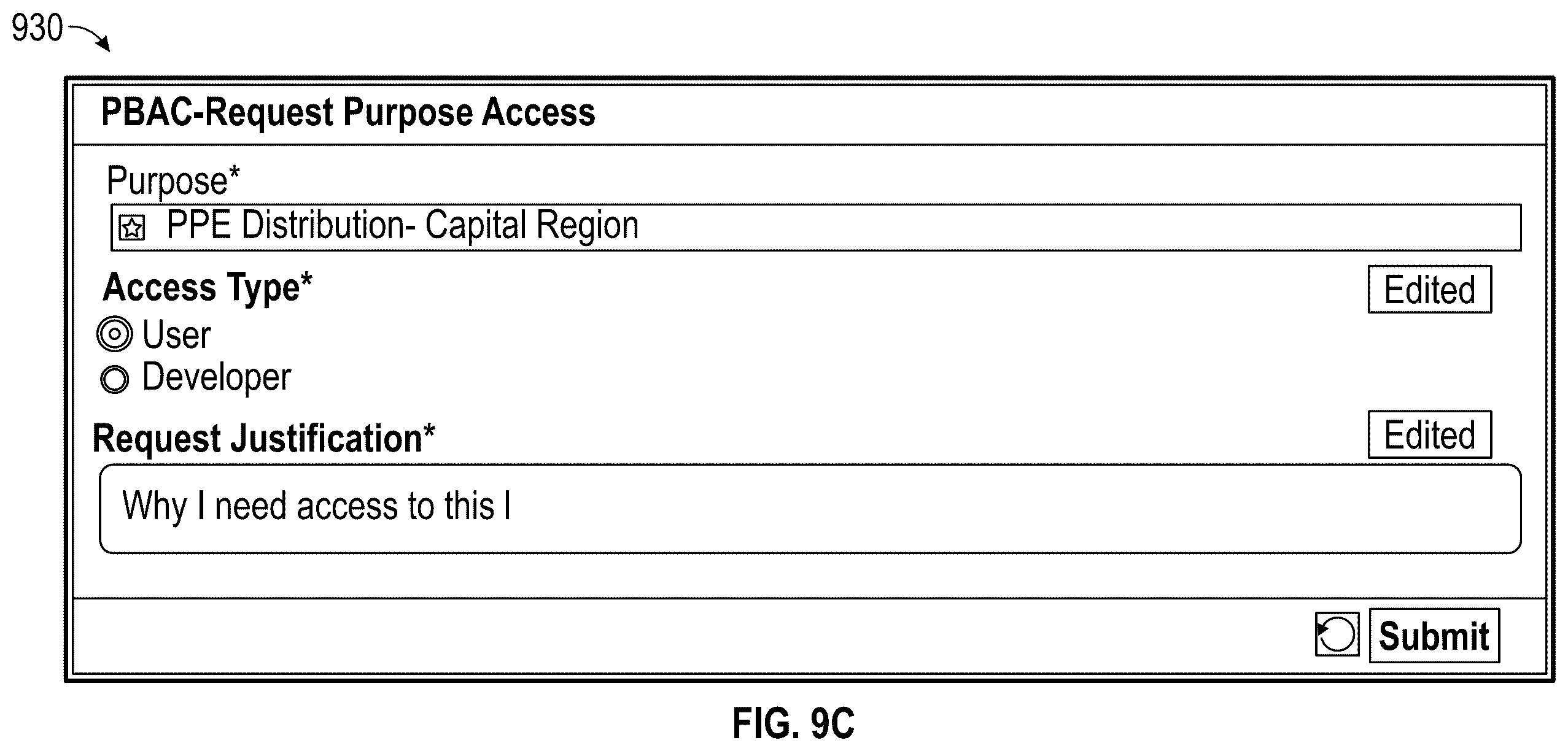 Patent US12353579 Figure 19 – Controlling user actions and access to electronic data assets