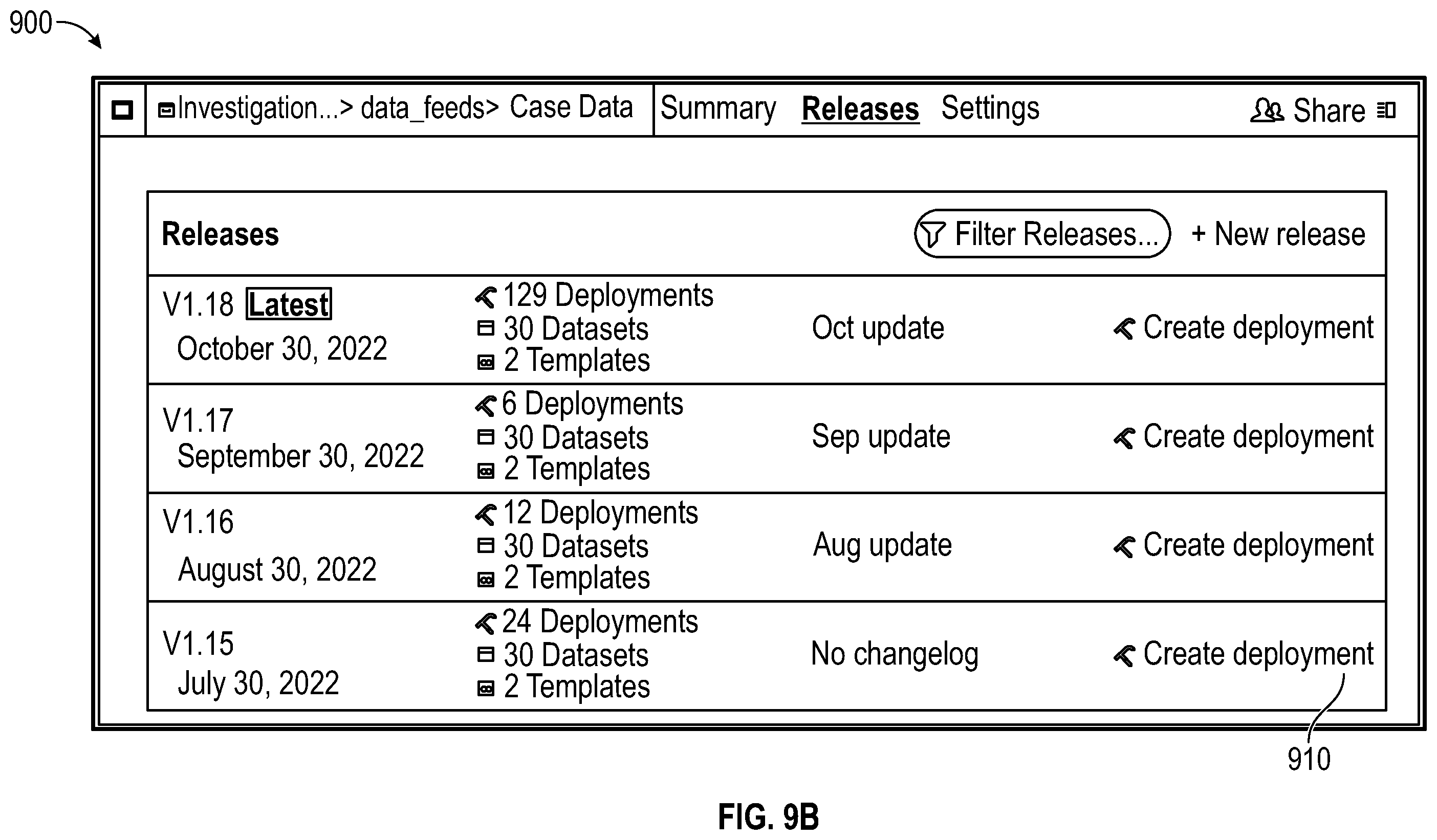 Patent US12353582 Figure 12 – Exploration and access to electronic data assets