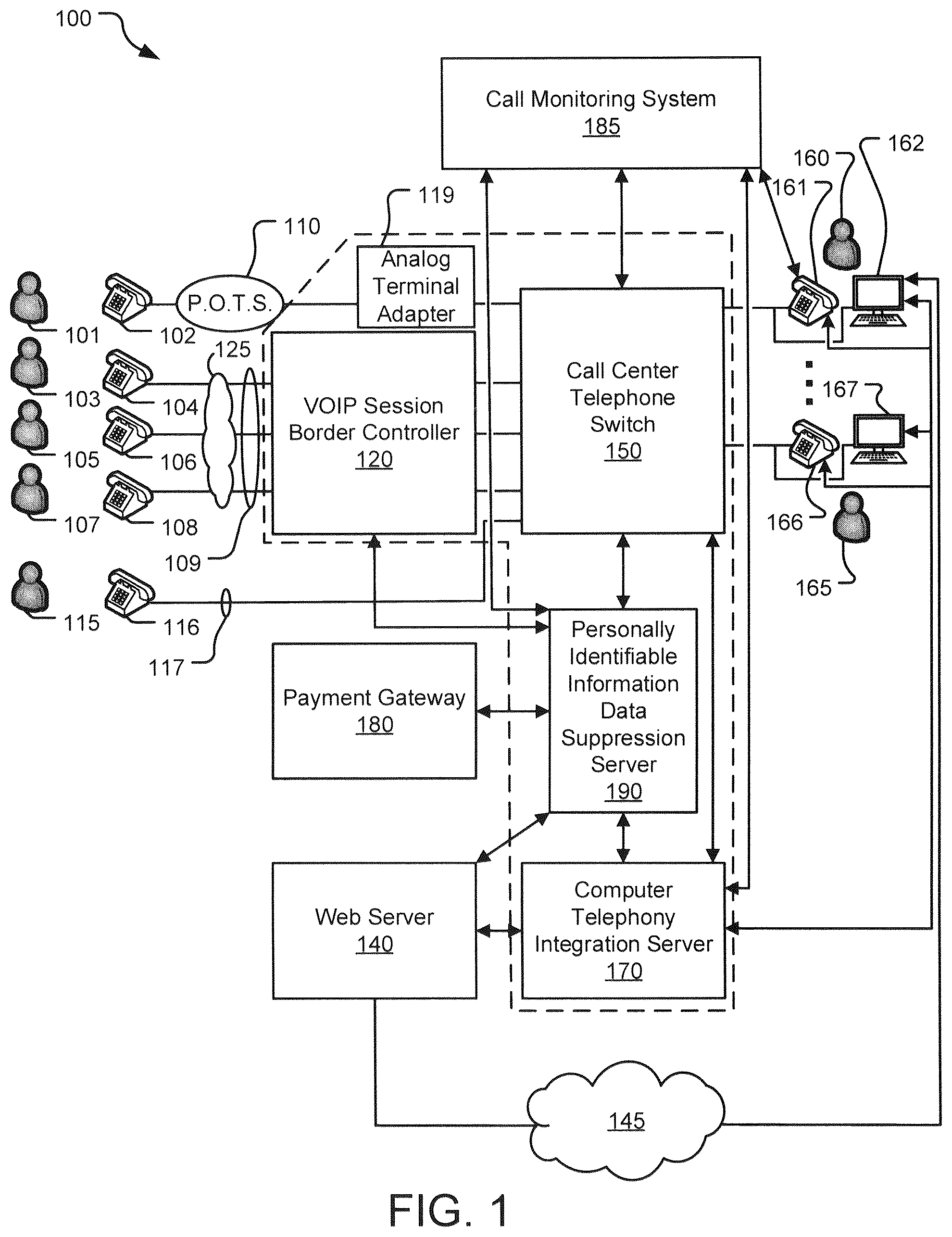 Patent US12353589 Figure 1 – Method and apparatus for protecting sensitive data
