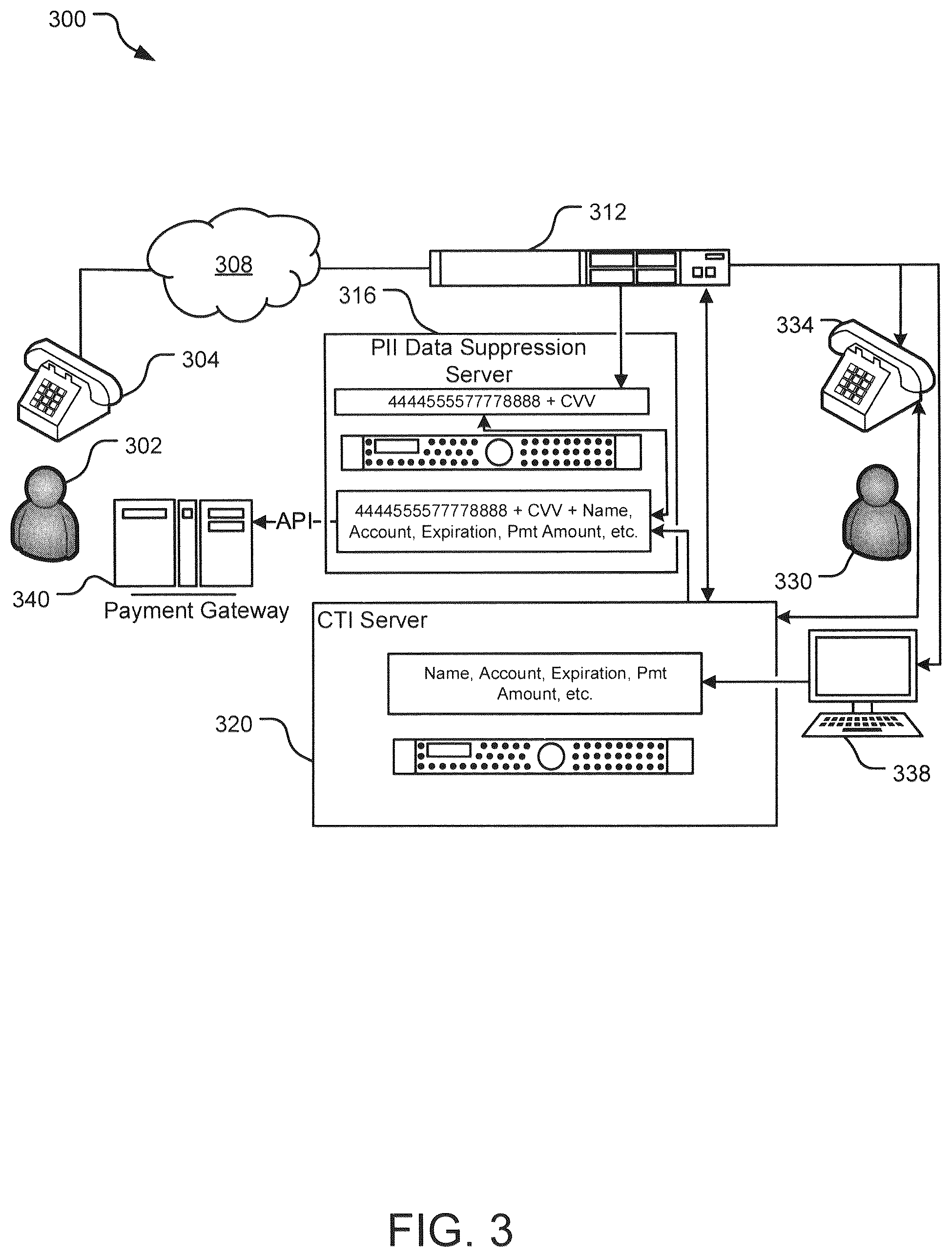 Patent US12353589 Figure 3 – Method and apparatus for protecting sensitive data