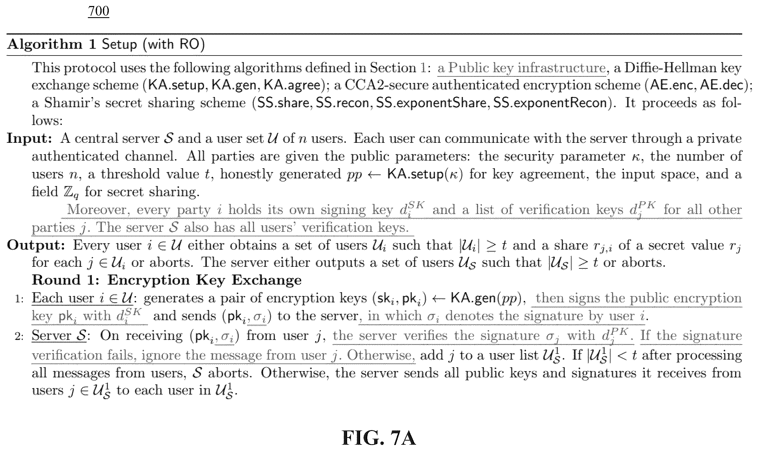 Patent US12353591 Figure 7 – Secure aggregation of information using federated learning
